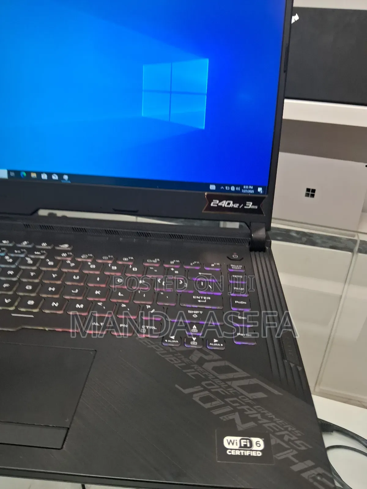 New Laptop Asus ROG Strix G15 16GB Intel Core I7 SSD 512GB