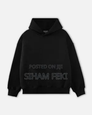 Black Hoodie for Both Men and Women