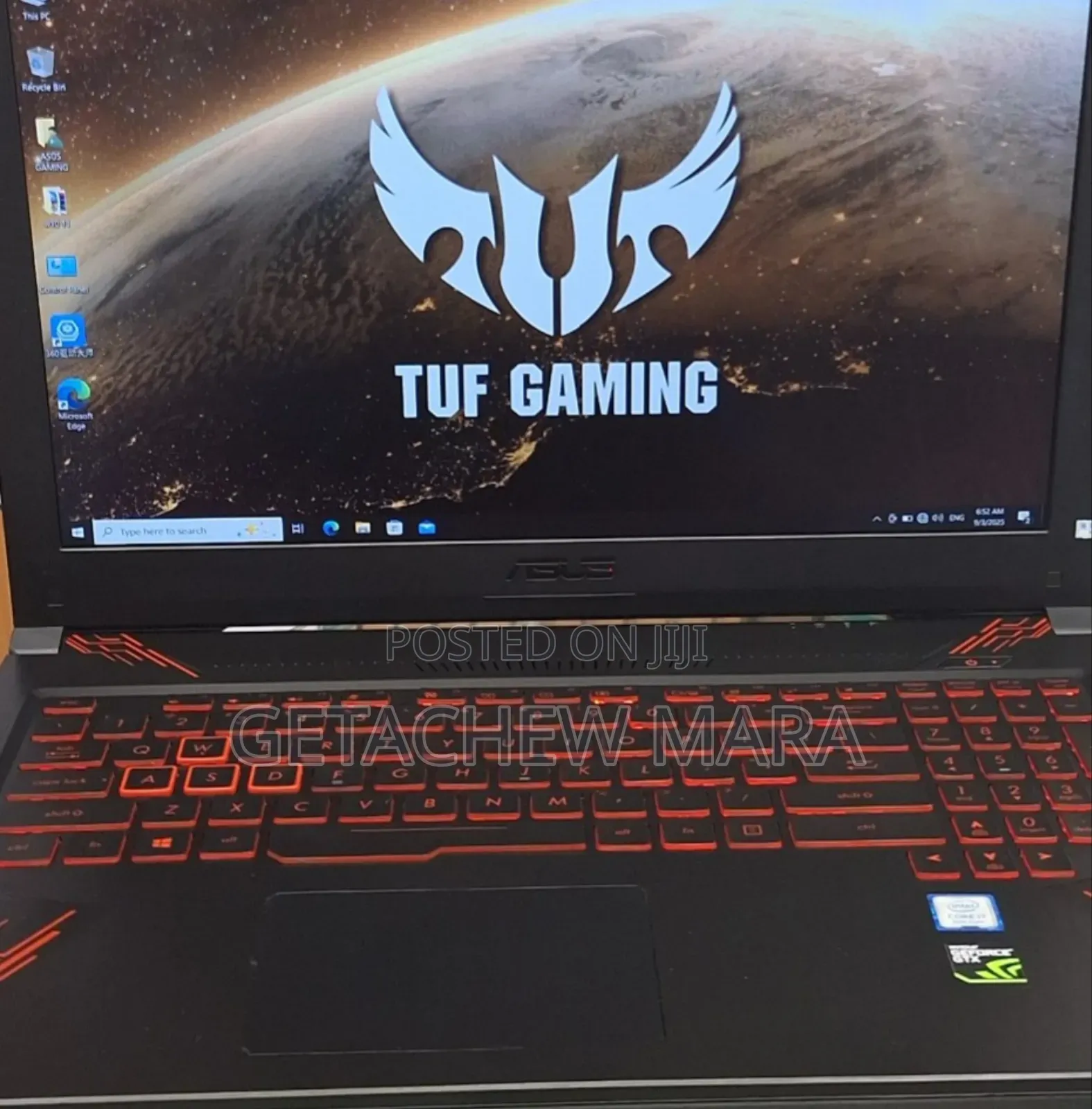 New Laptop Asus TUF Gaming A15 16GB Intel Core I7 SSD 128GB