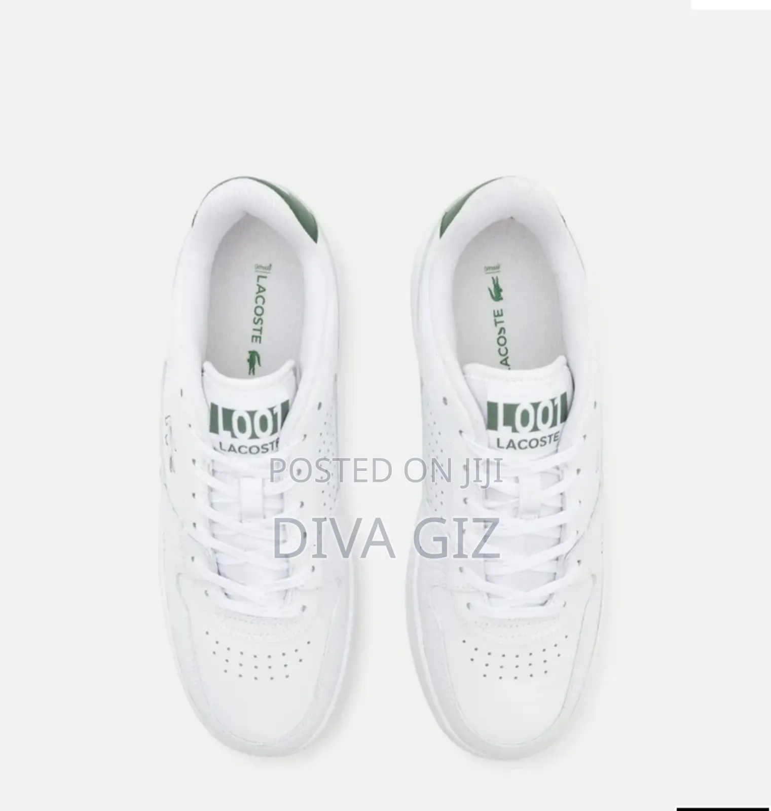 26,500 Birr
Lacoste Trainers 
 Original Shoes Only 