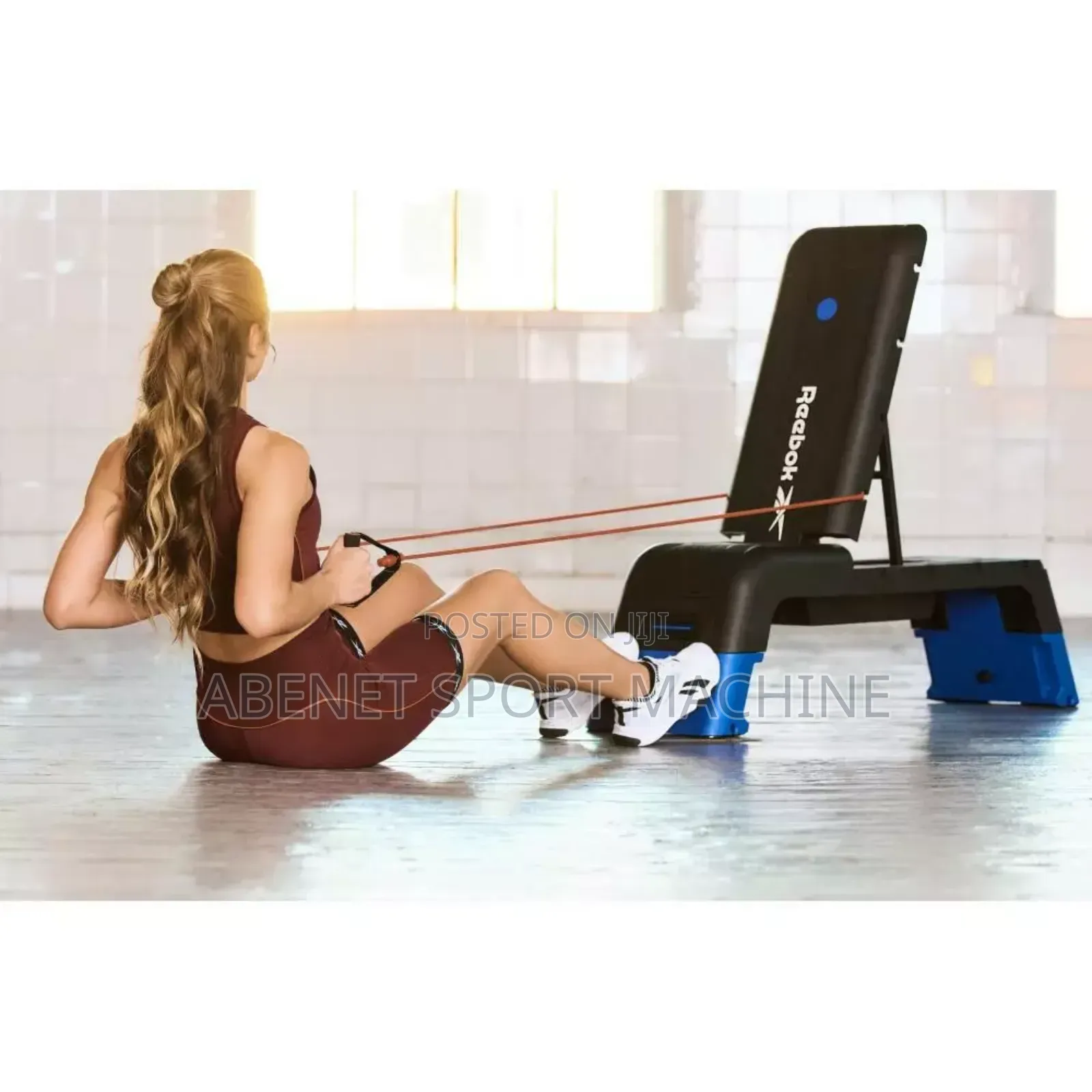 Reebok Stepper and Adjustable Bench