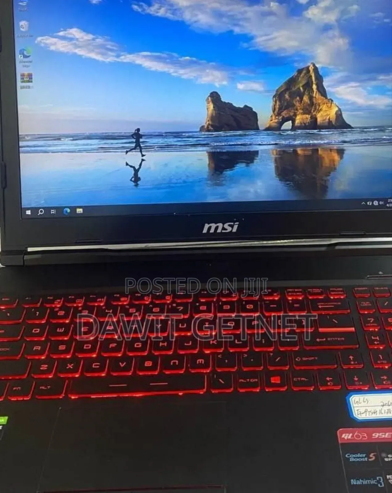 New Laptop MSI GF63 16GB Intel Core I7 SSD 512GB