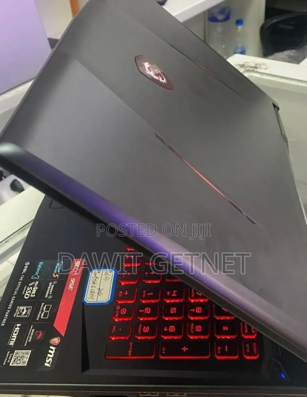 New Laptop MSI GF63 16GB Intel Core I7 SSD 512GB