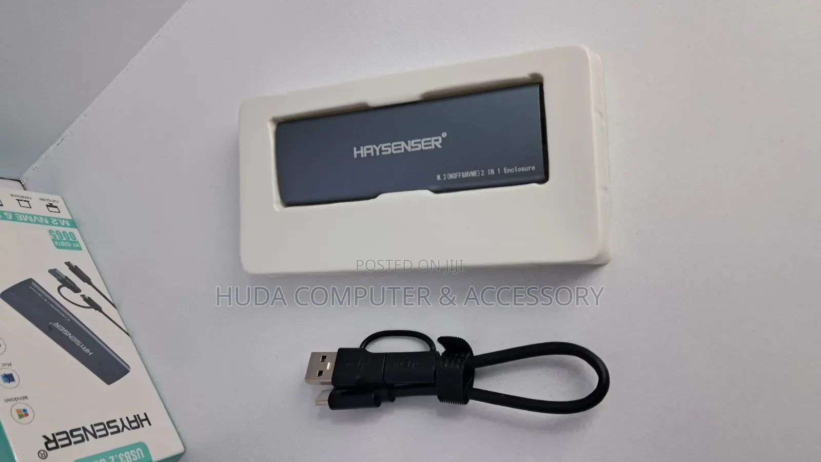Heysenser Gen2 M.2 SSD Enclosure – Ultra Fast Portable