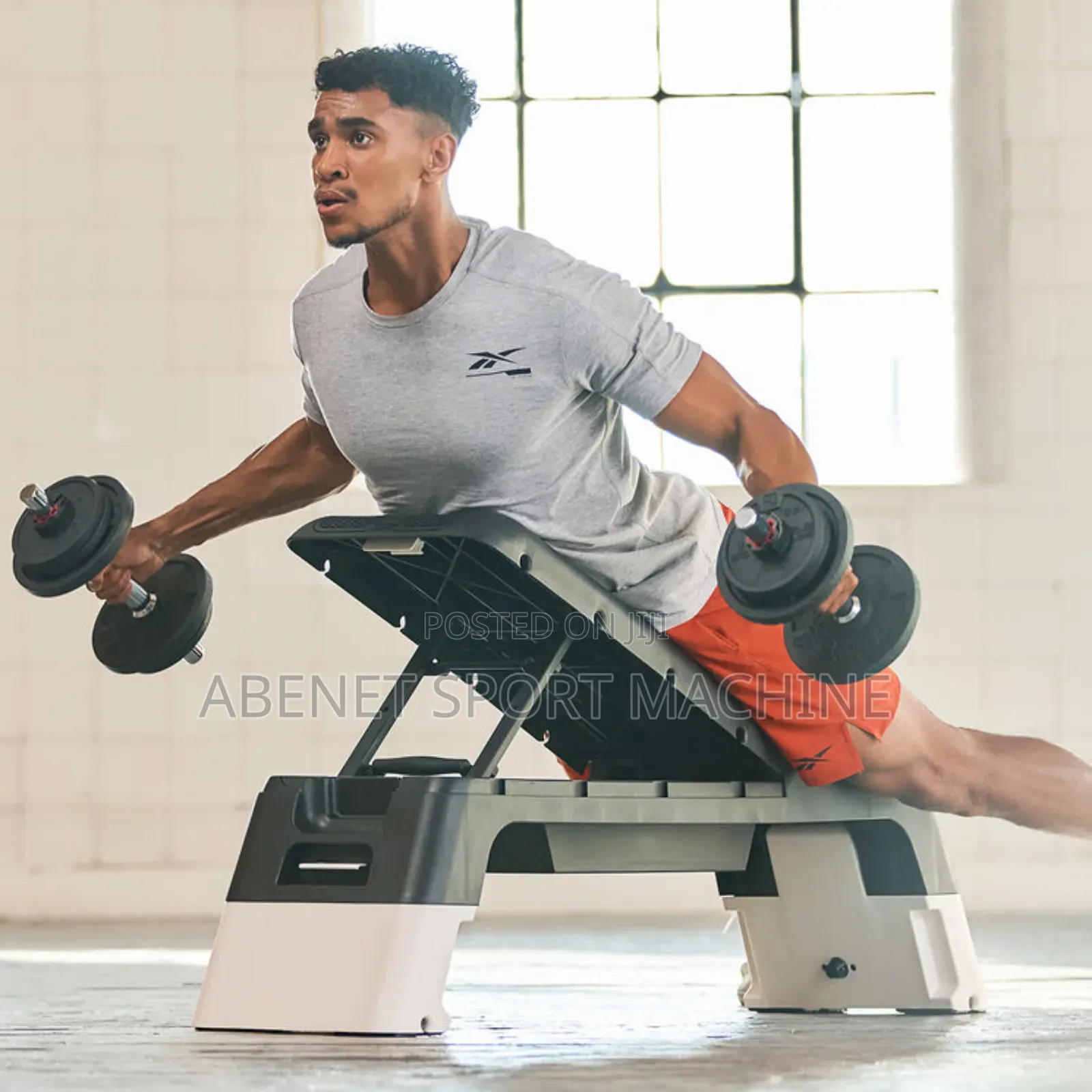 Reebok Deck Stepper and Bench New Arrived