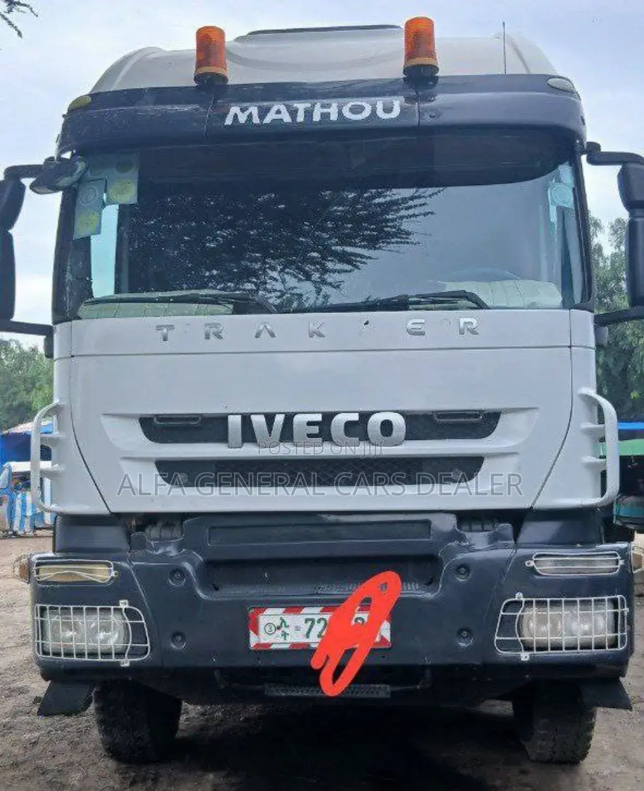 2012 Iveco ኦባማ ከነተሳቢው 4.8 ሾልቶ ብቻ