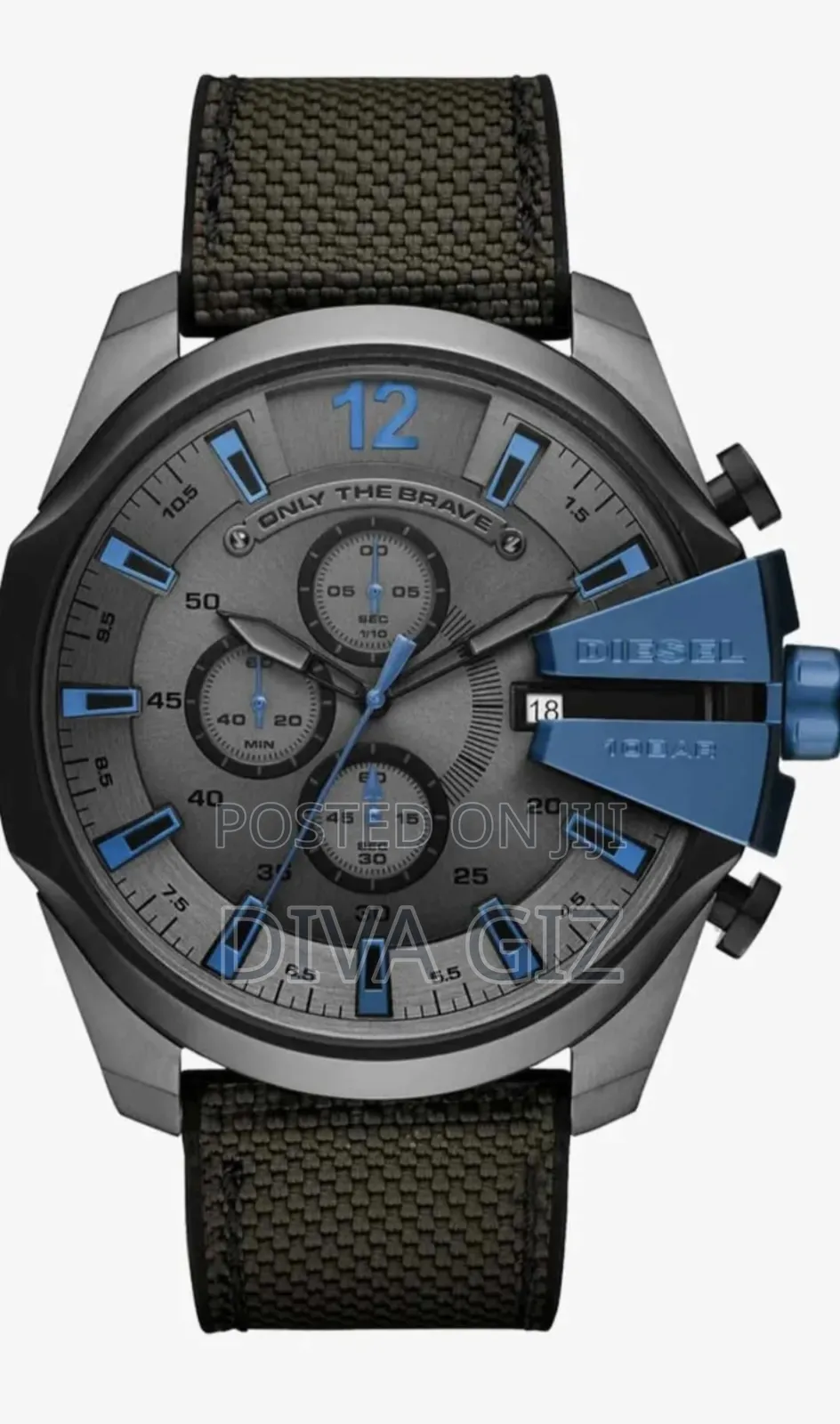 Original Diesel Mega Chief Watch From Europe Order Yours Now