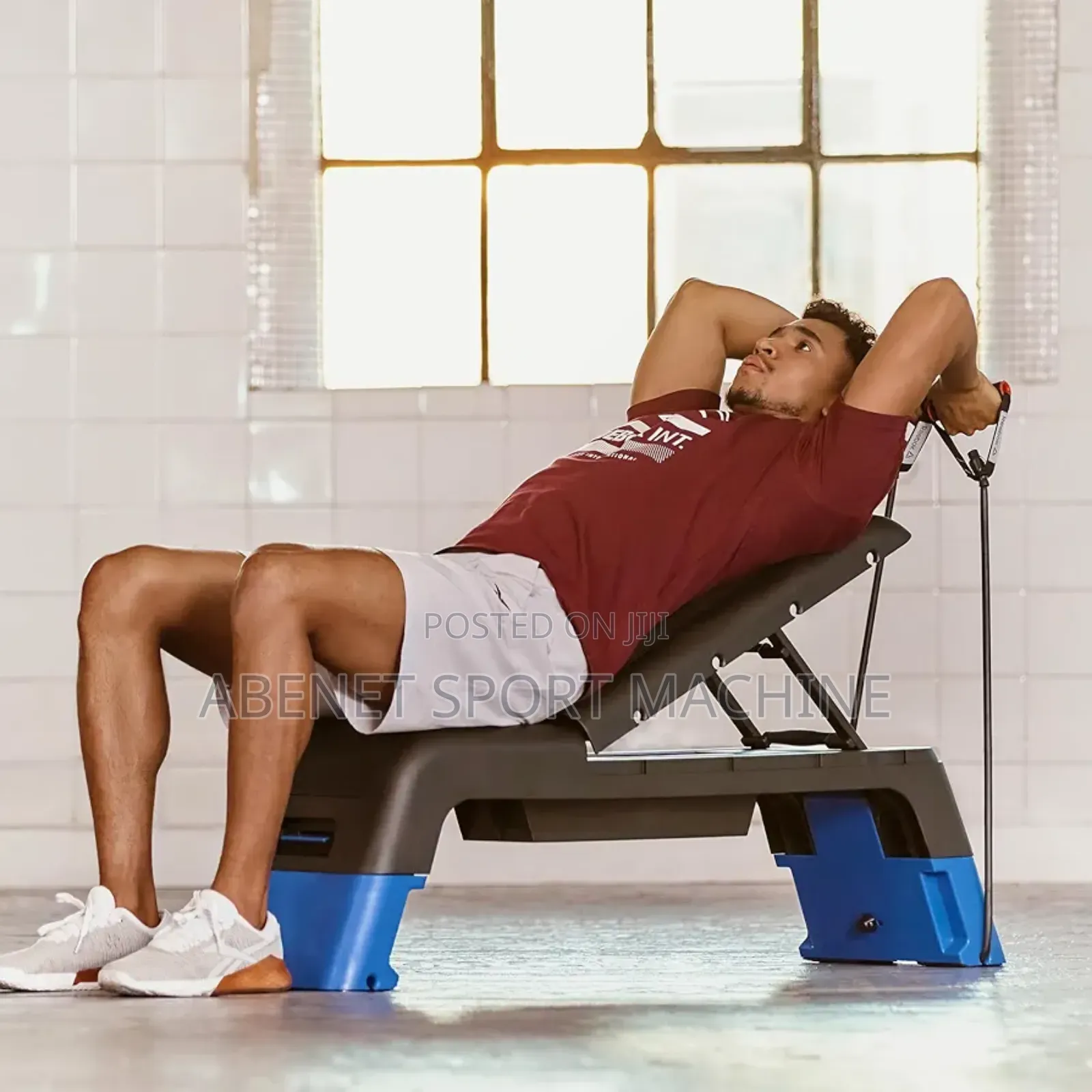 New Reebok Deck Steeper and Adjustable Bench