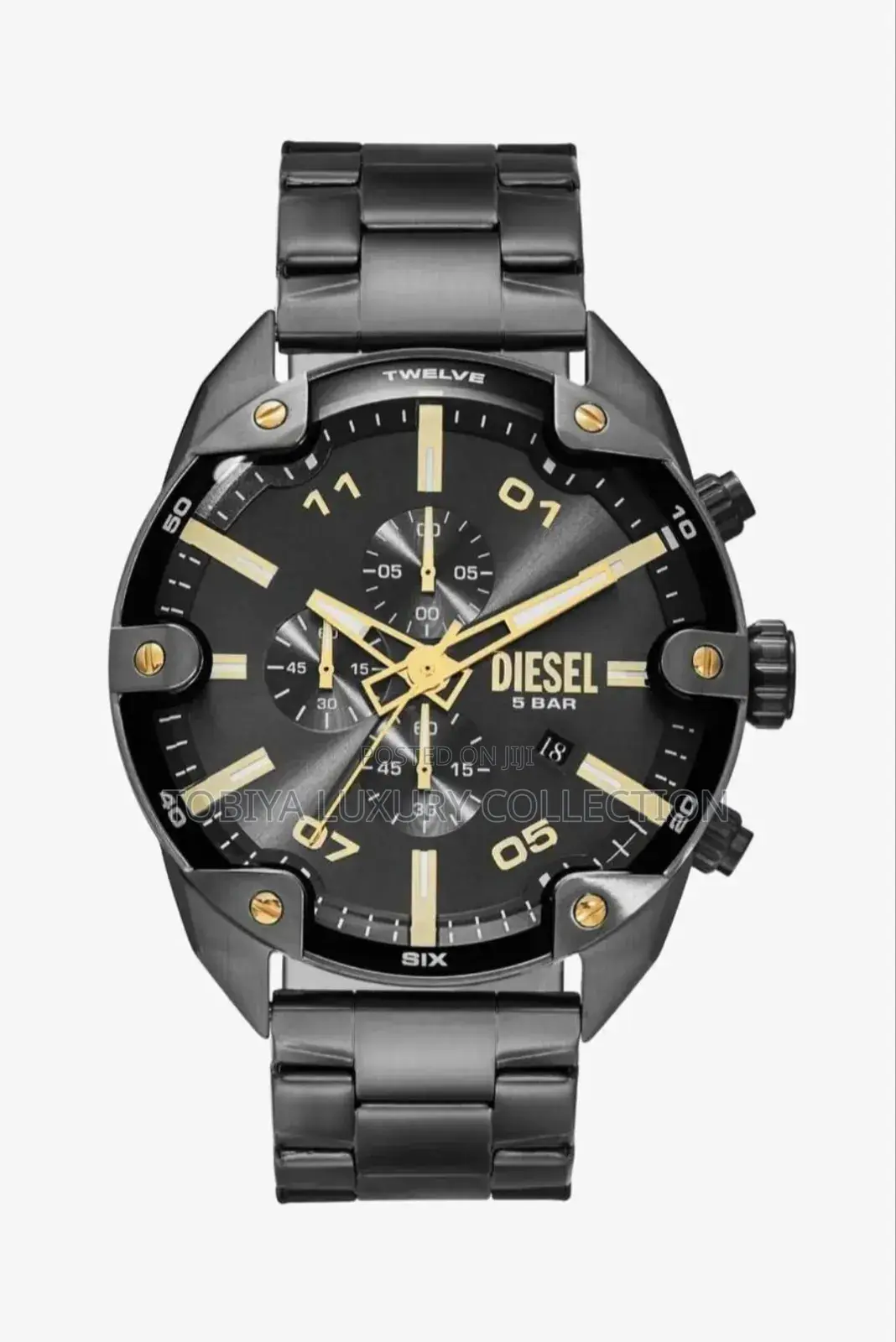 Original Diesel Spiked Chronograph Watch
