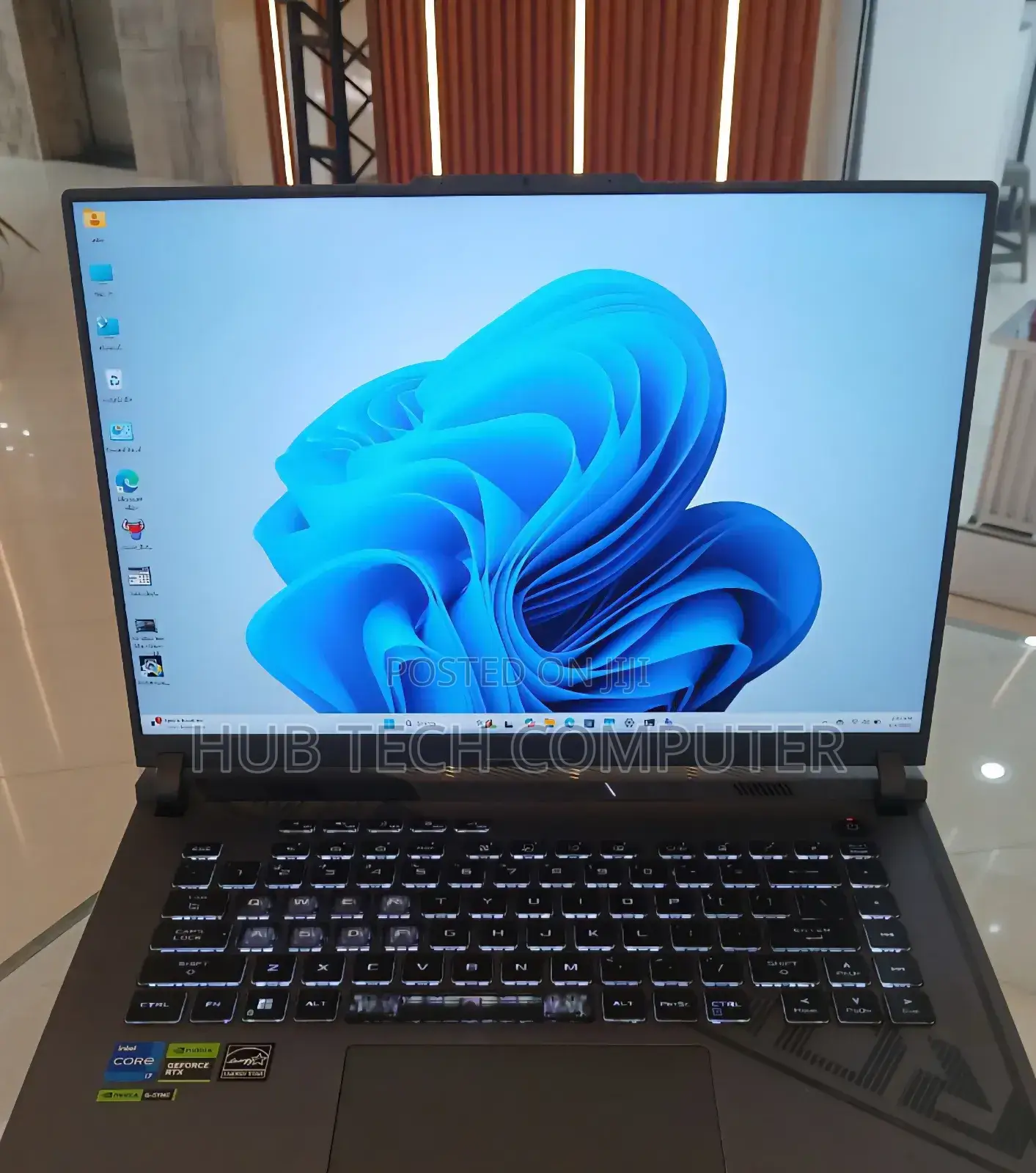 New Laptop Asus ROG Strix G16 G614 16GB Intel Core I7 SSD 1T