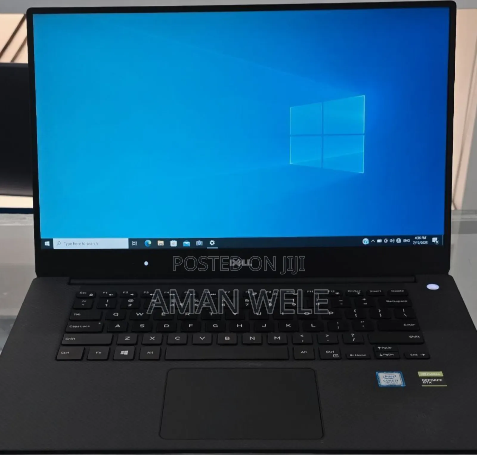 New Laptop Dell XPS 15 16GB Intel Core I7 SSD 512GB