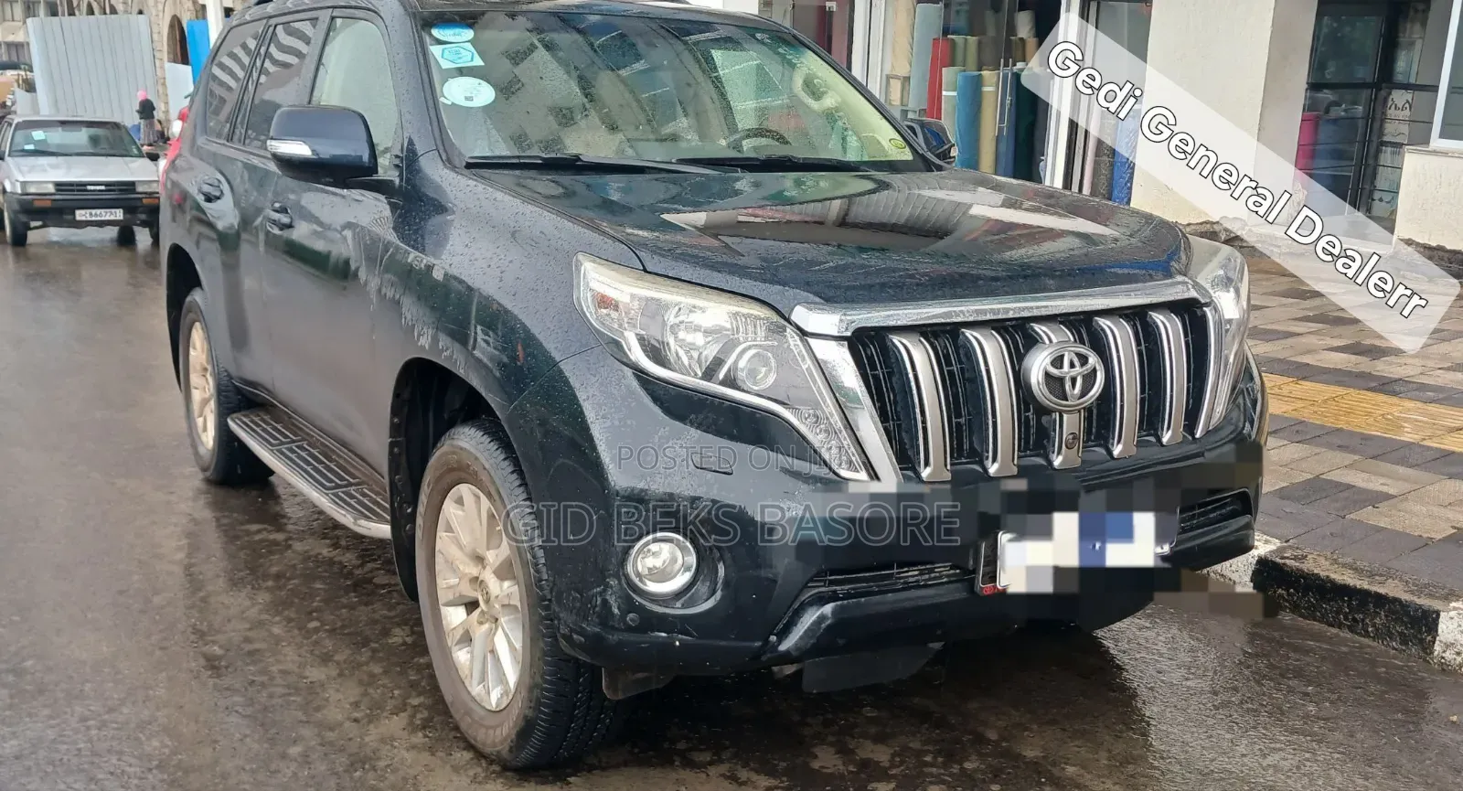 Toyota Land Cruiser Prado 2016 Matt Black