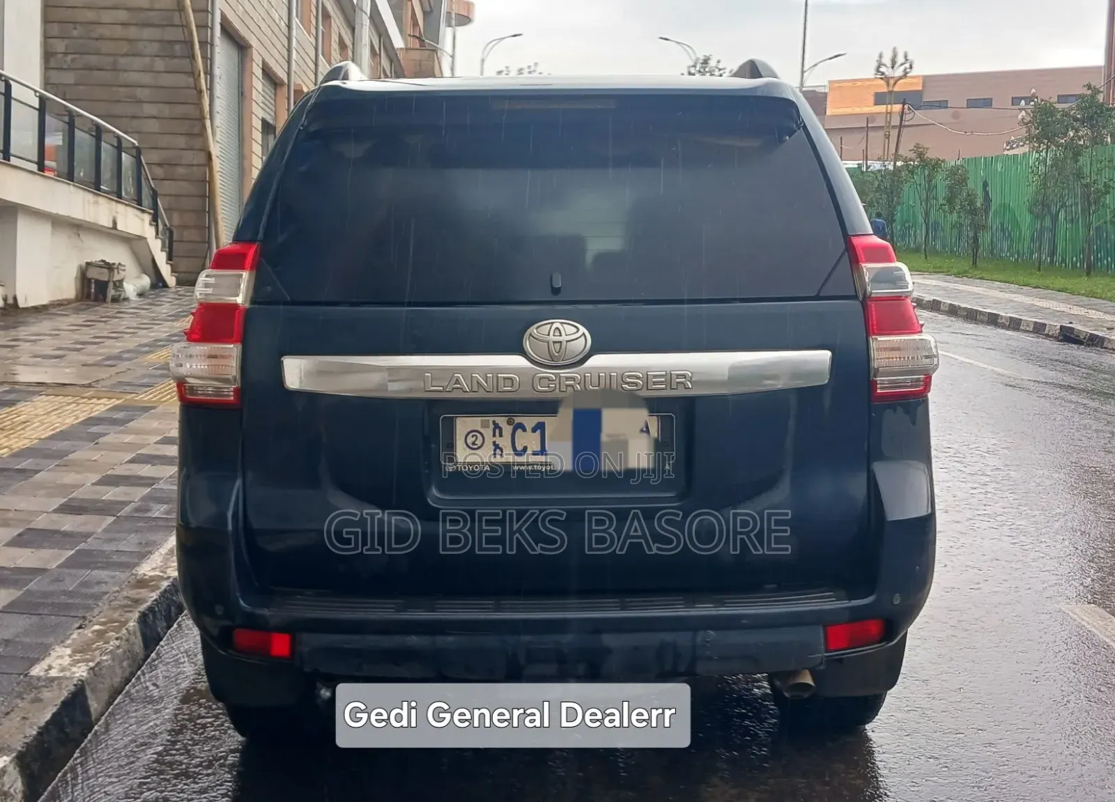 Toyota Land Cruiser Prado 2016 Matt Black