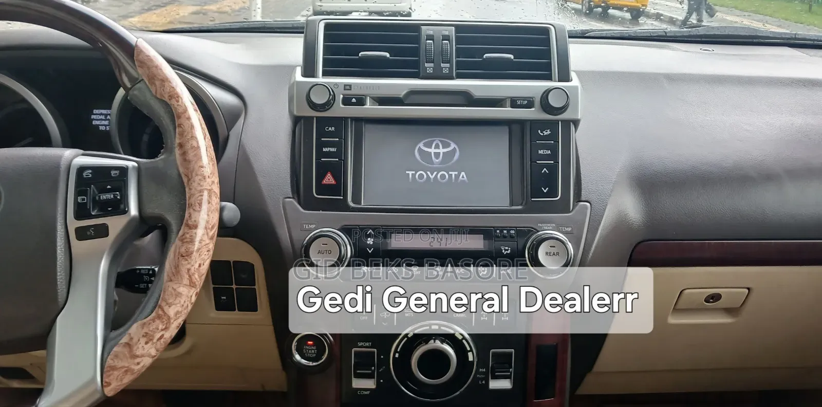 Toyota Land Cruiser Prado 2016 Matt Black