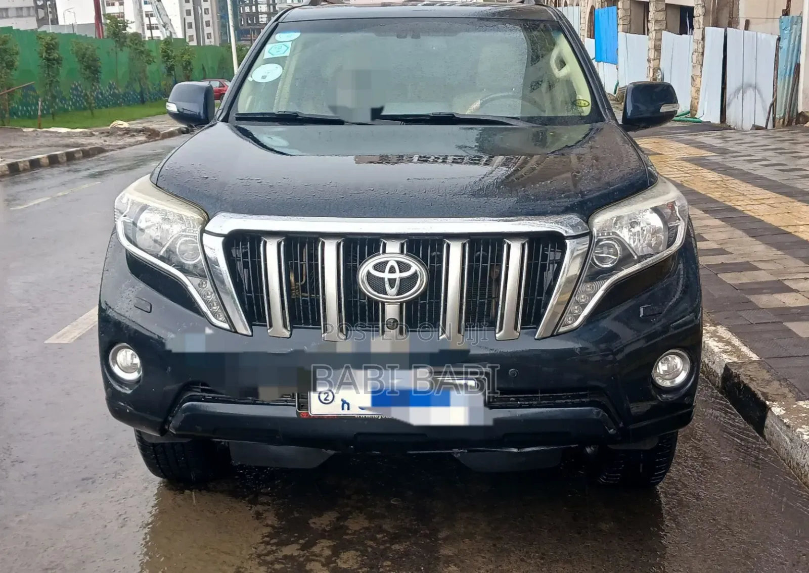 Toyota Land Cruiser Prado 2016 Matt Black