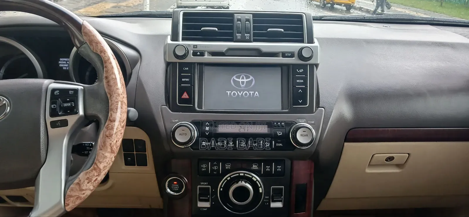 Toyota Land Cruiser Prado 2016 Matt Black