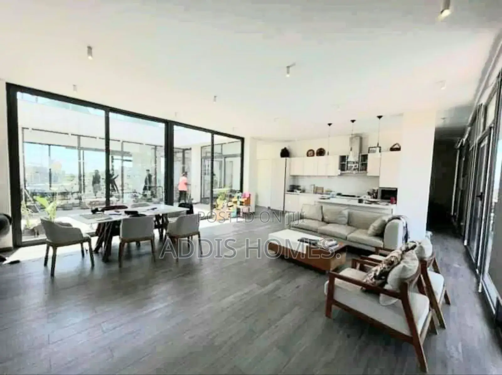 Furnished 3bdrm Apartment in Bole for rent