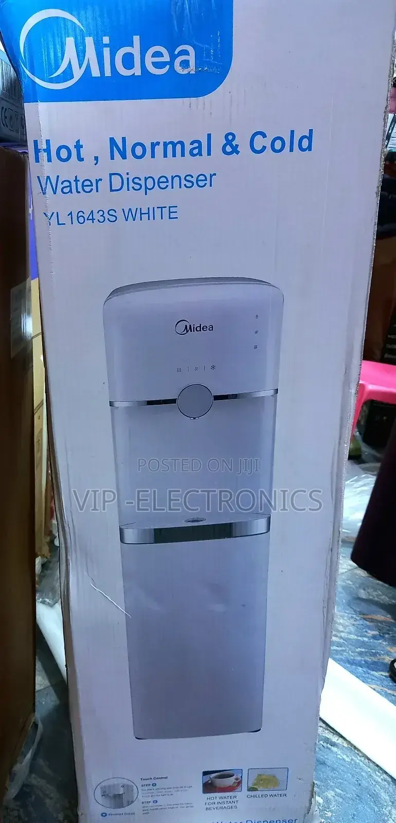 Midea Water Dispenser ከታች ጃር ሚቀበል ዘመናዊ አዲስ ሞዴል