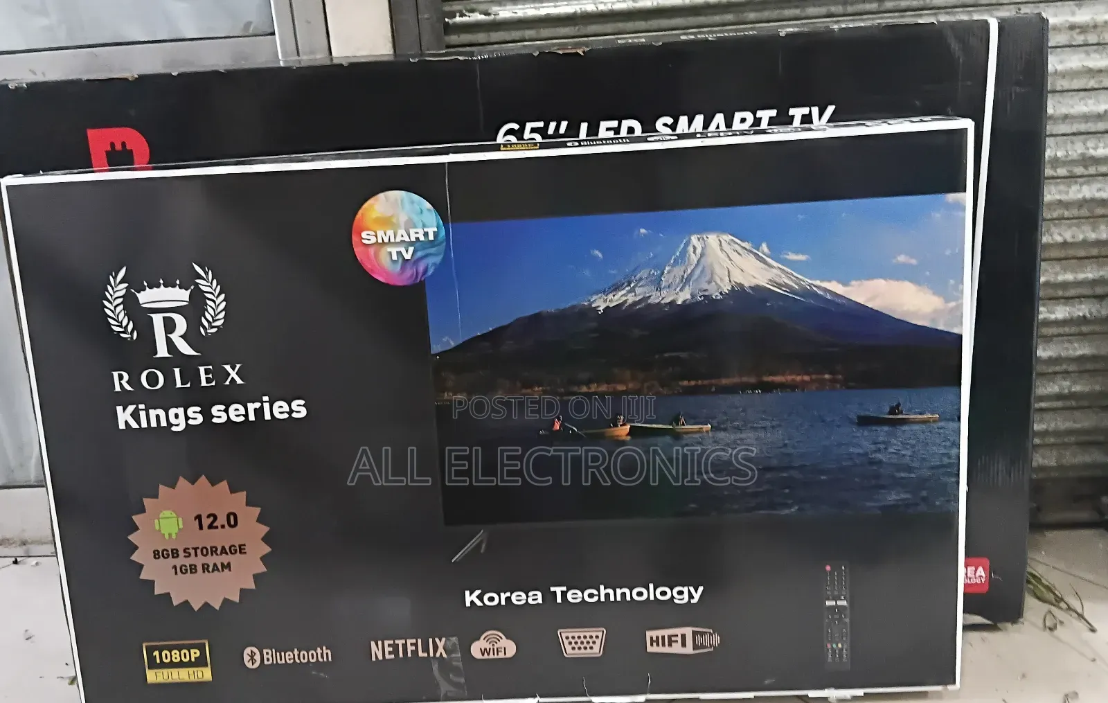 Rolex 55inch Android 12 Smart Tv