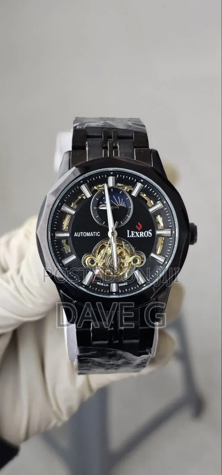 Lexros Extra Luxury Grand Men's Waterproof Full Automatic Mechanical