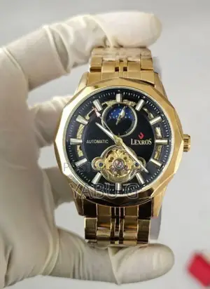 Classic Mens Watches Gold Top Luxury Brand Wristwatches Man Male