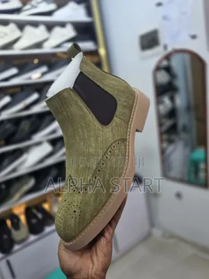 Photo - Chelsea Boots Premium Quality Gray Cows
New Arrival  