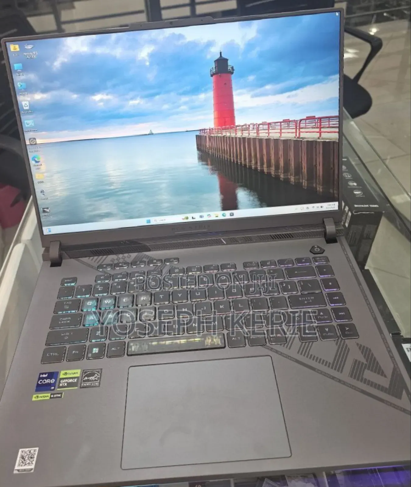 New Laptop Asus ROG Strix G16 G614 16GB Intel Core I9 SSD 1T