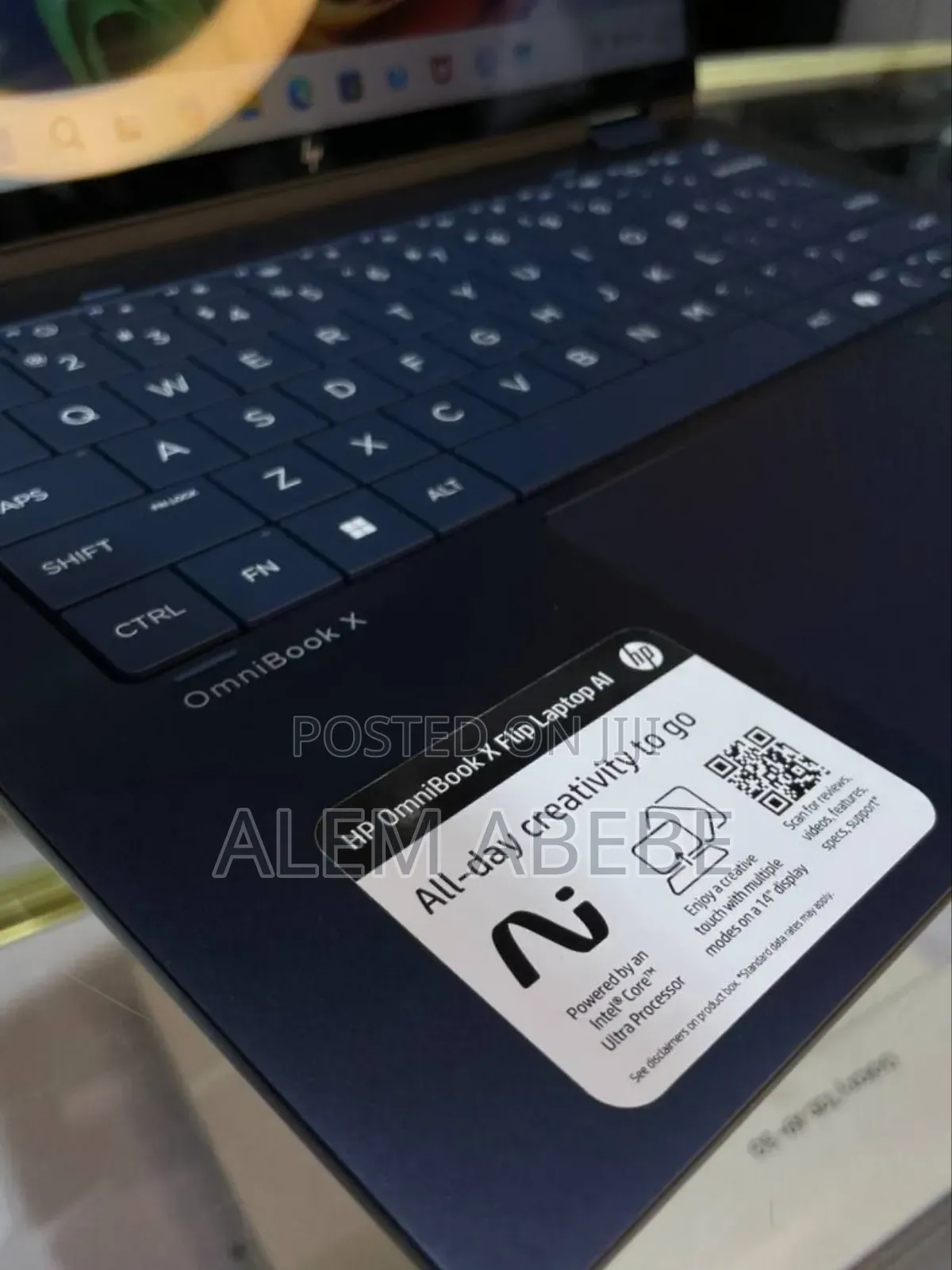 New Laptop HP OmniBook X Flip 14" 16GB Intel Core Ultra 7 SSD 1T