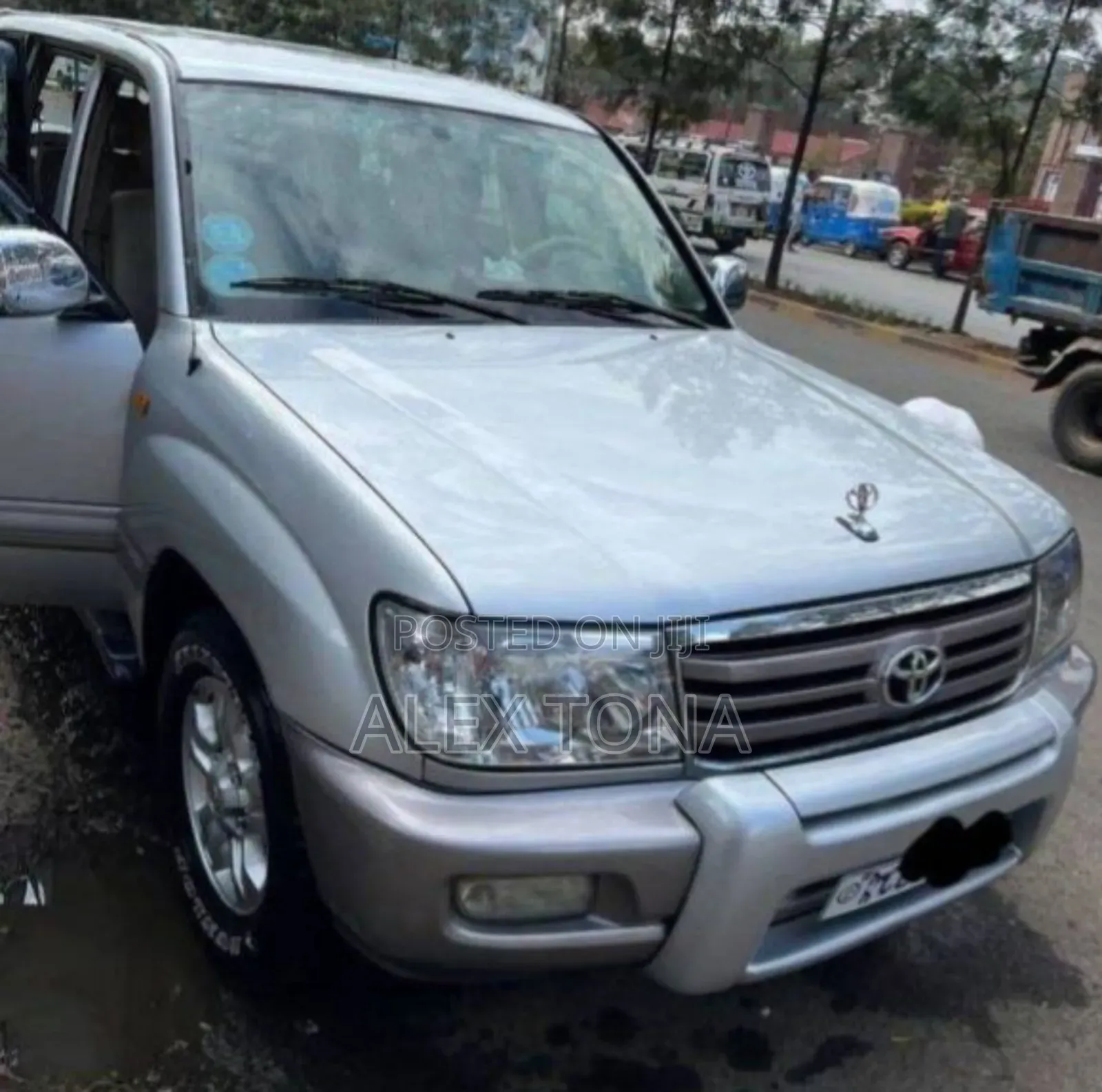 Toyota Land Cruiser 2007 Silver