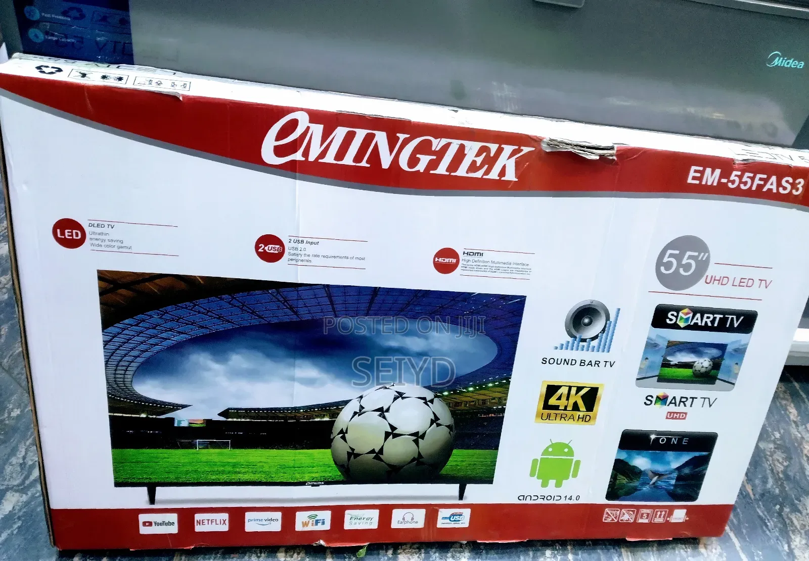 Emingtek Tv 55 Inch Smart
