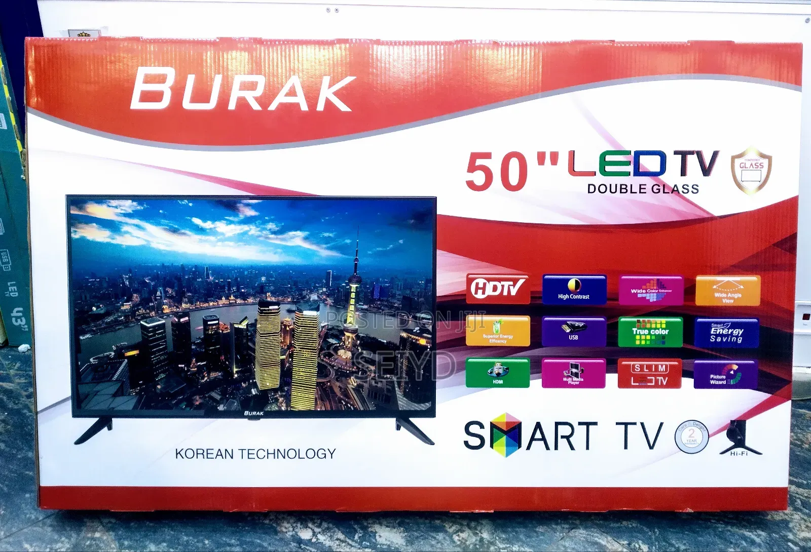 Burak Tv 50 Inch Android Smart