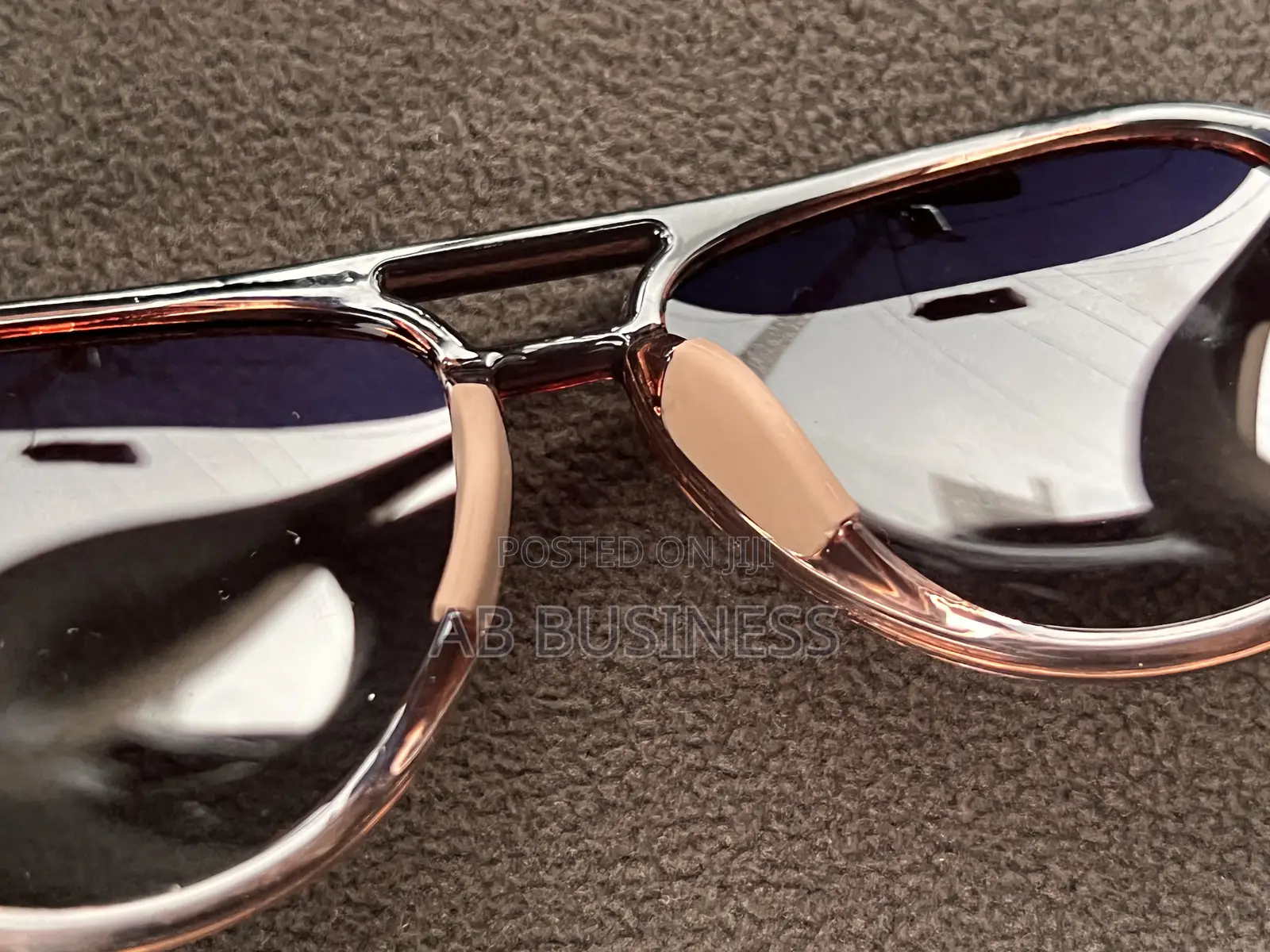 Light Gradient Brown Aviators Sun Glasses