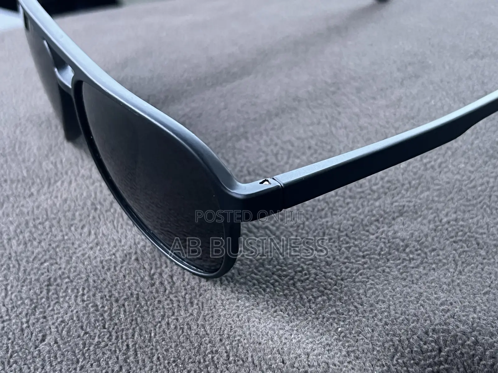 Black Classic Retro Aviators Sports Driving Running Sun Glasses