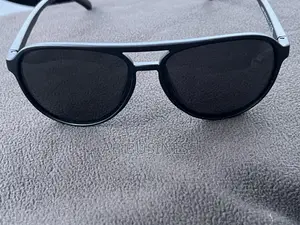 Photo - Black Classic Retro Aviators Sports Driving Running Sun Glasses