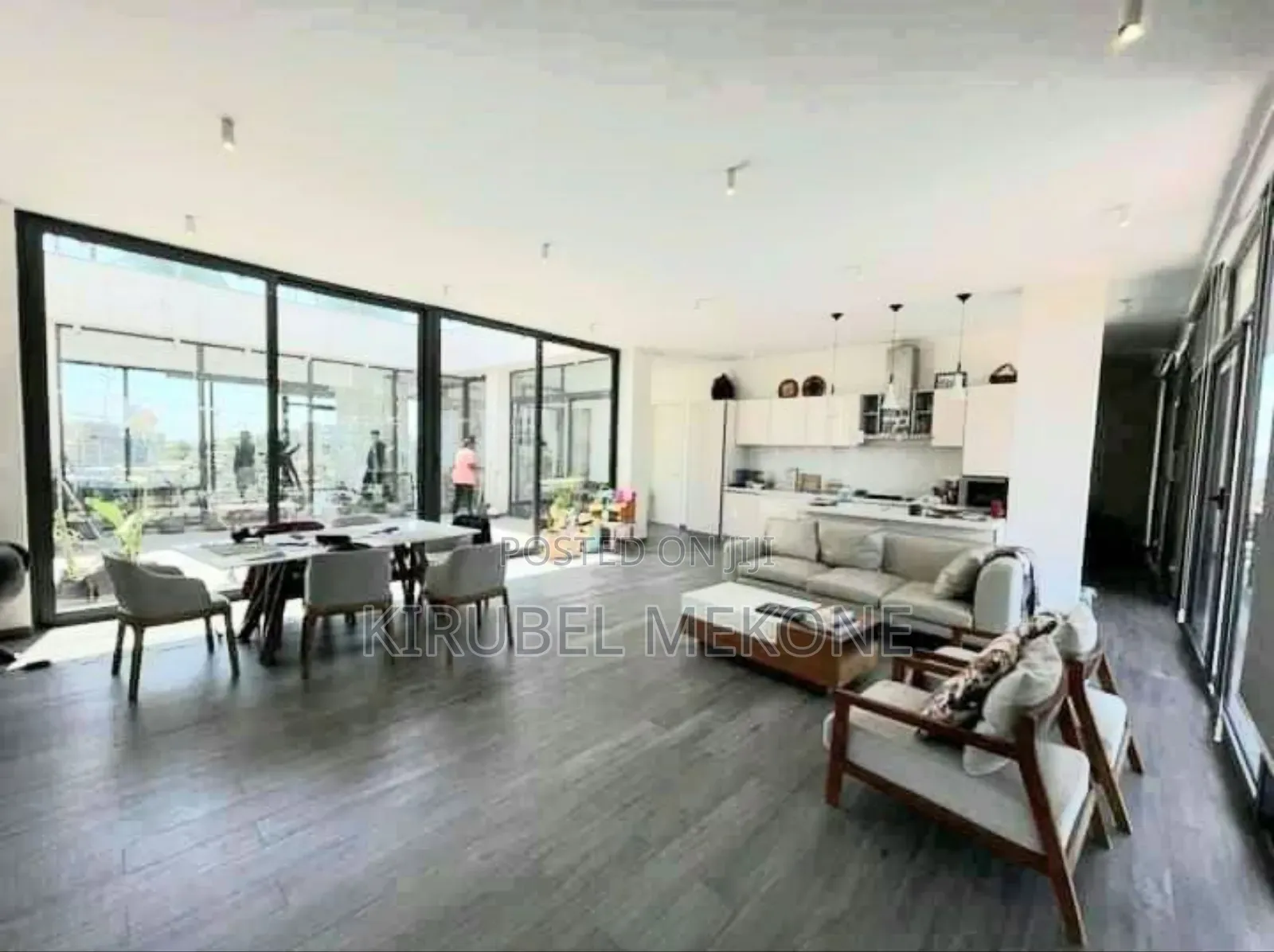 Furnished 3bdrm Apartment in Bole for rent