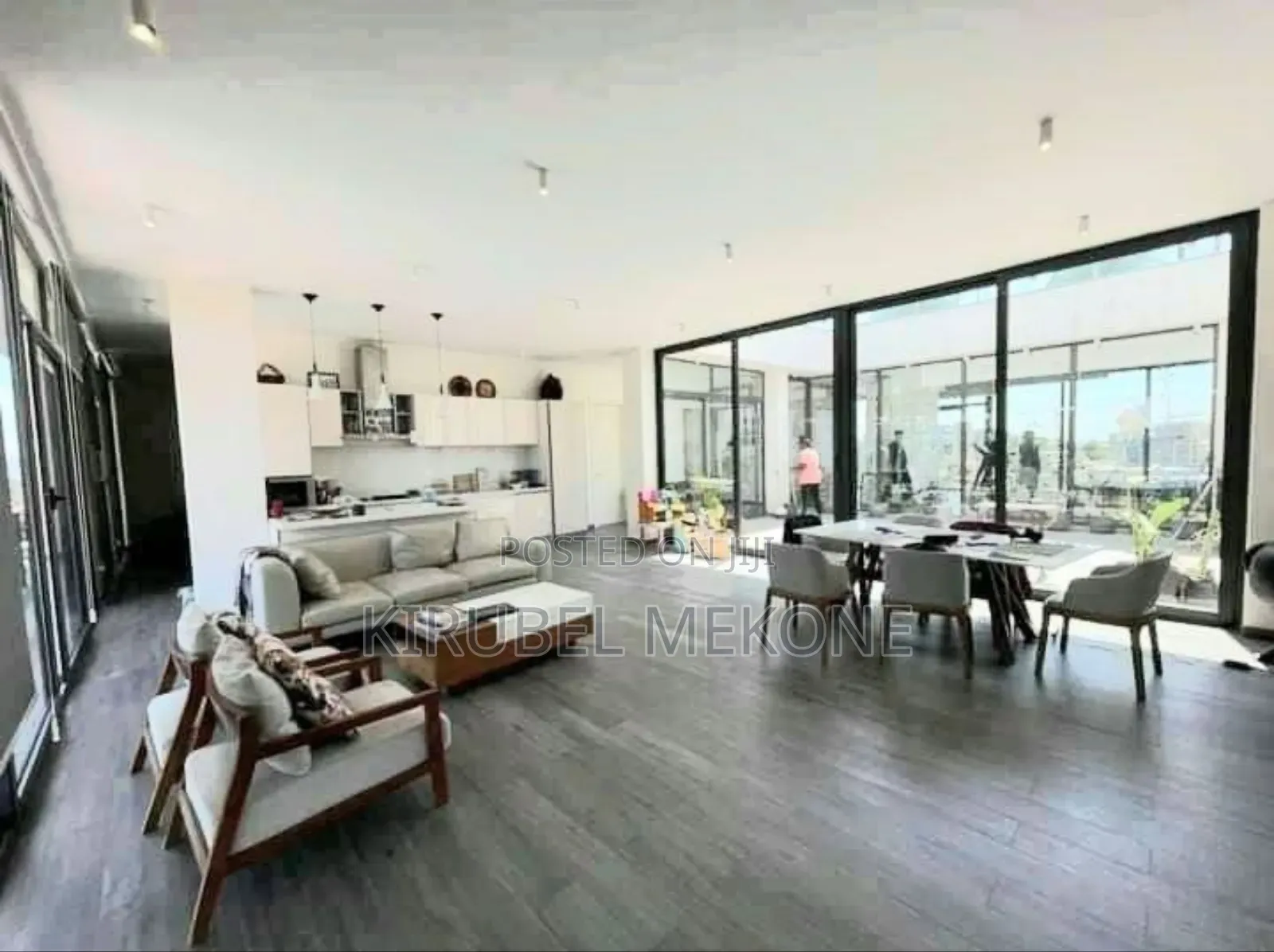 Furnished 3bdrm Apartment in Bole for rent