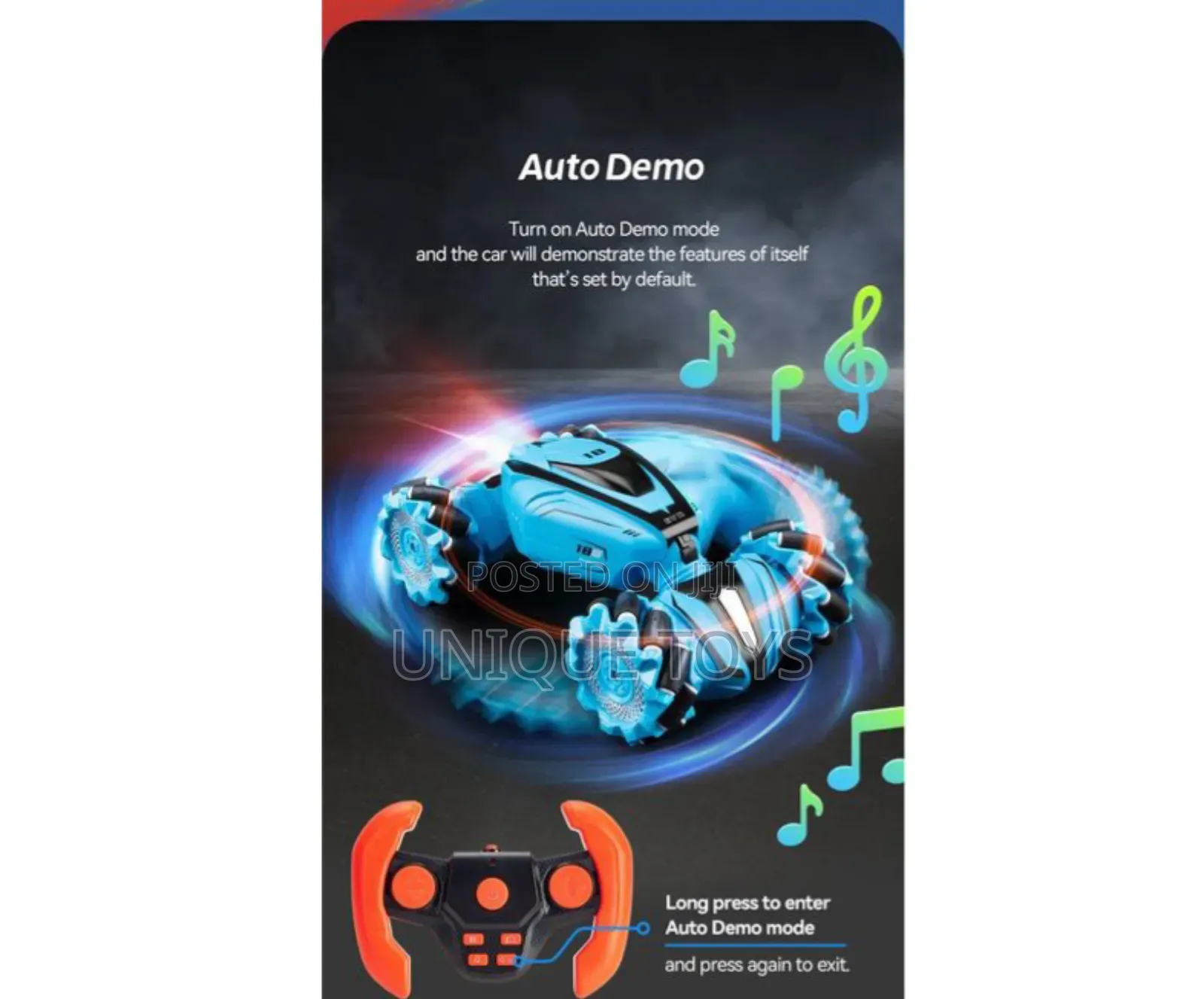 4wd Rc Off-Road Stunt Car – Rotation, Drift Adventure!