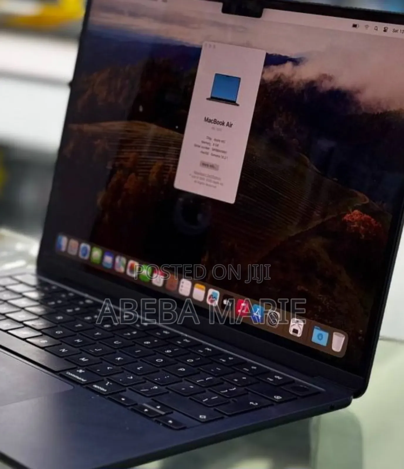 New Laptop Apple MacBook Air 2022 M2 16GB Intel Core I5 SSD 256GB