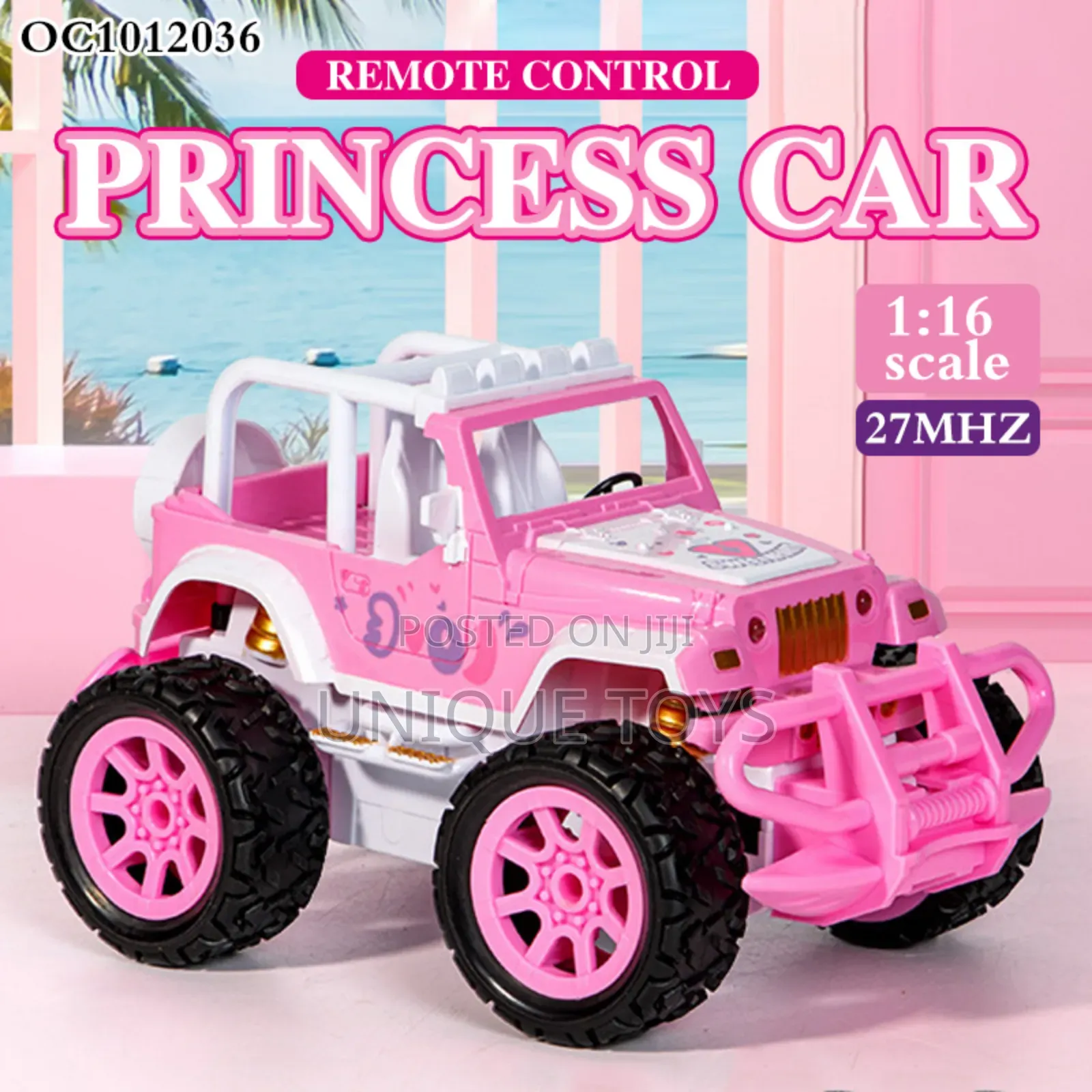 1:16 Pink Off-Road Princess Rc Stunt Car