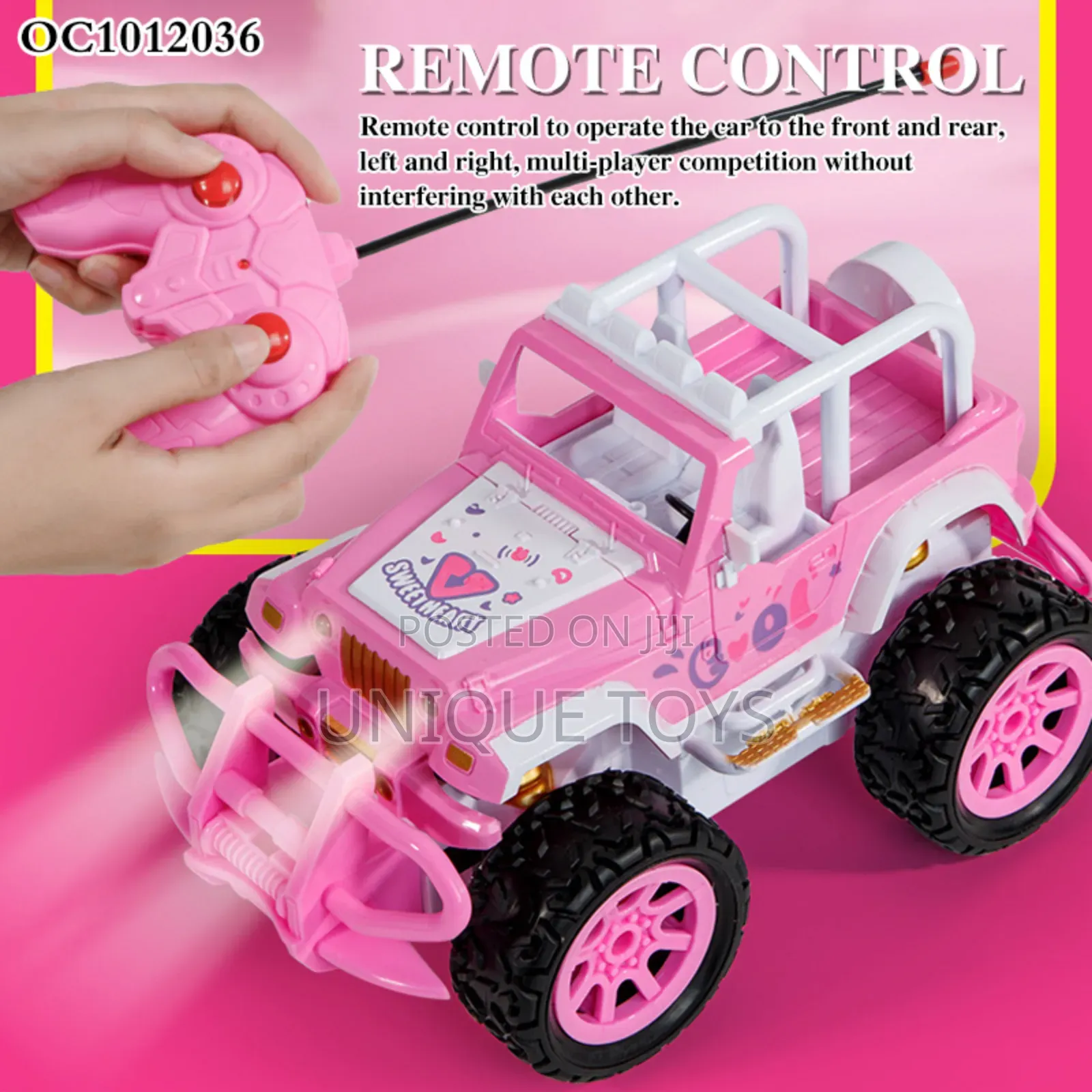 1:16 Pink Off-Road Princess Rc Stunt Car