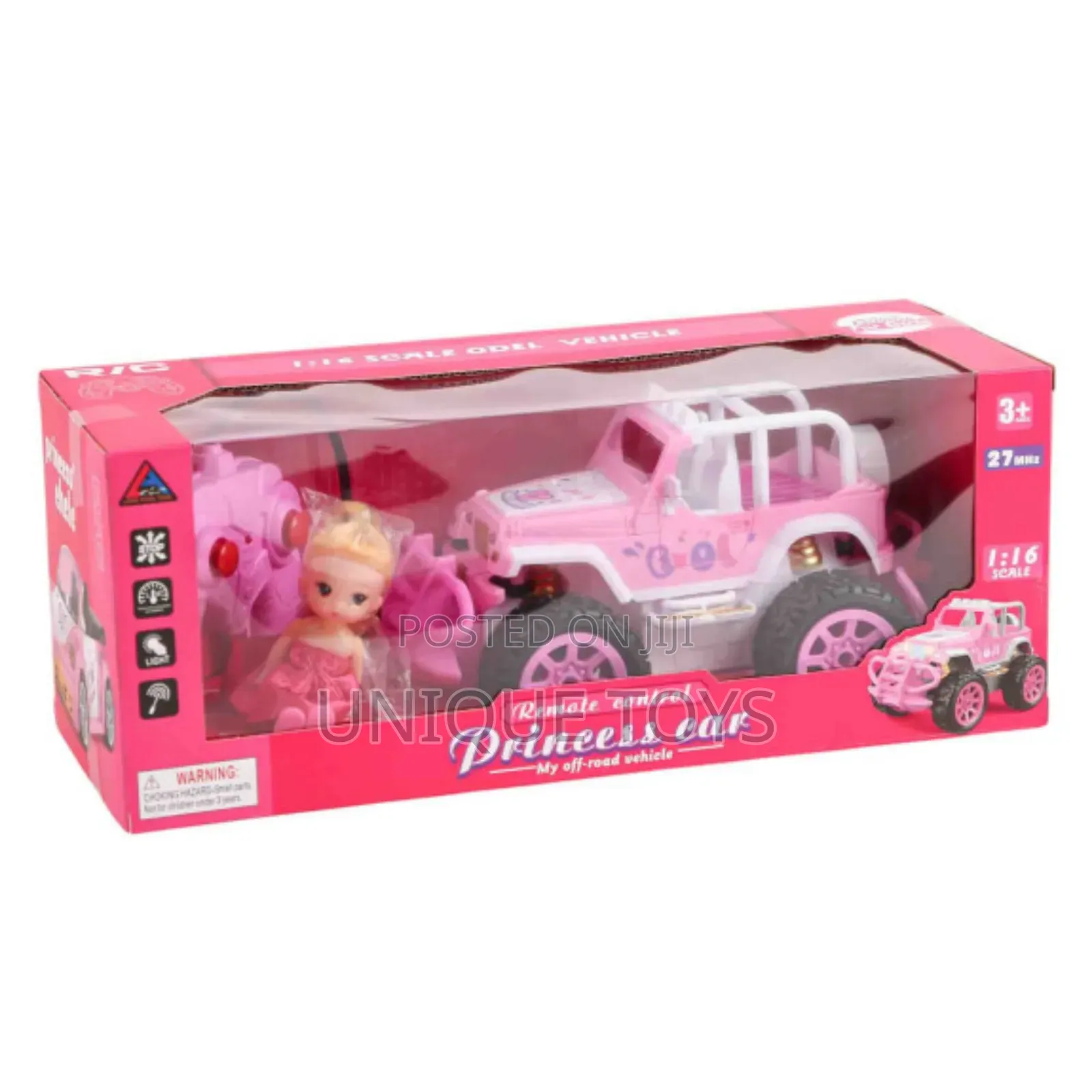 1:16 Pink Off-Road Princess Rc Stunt Car