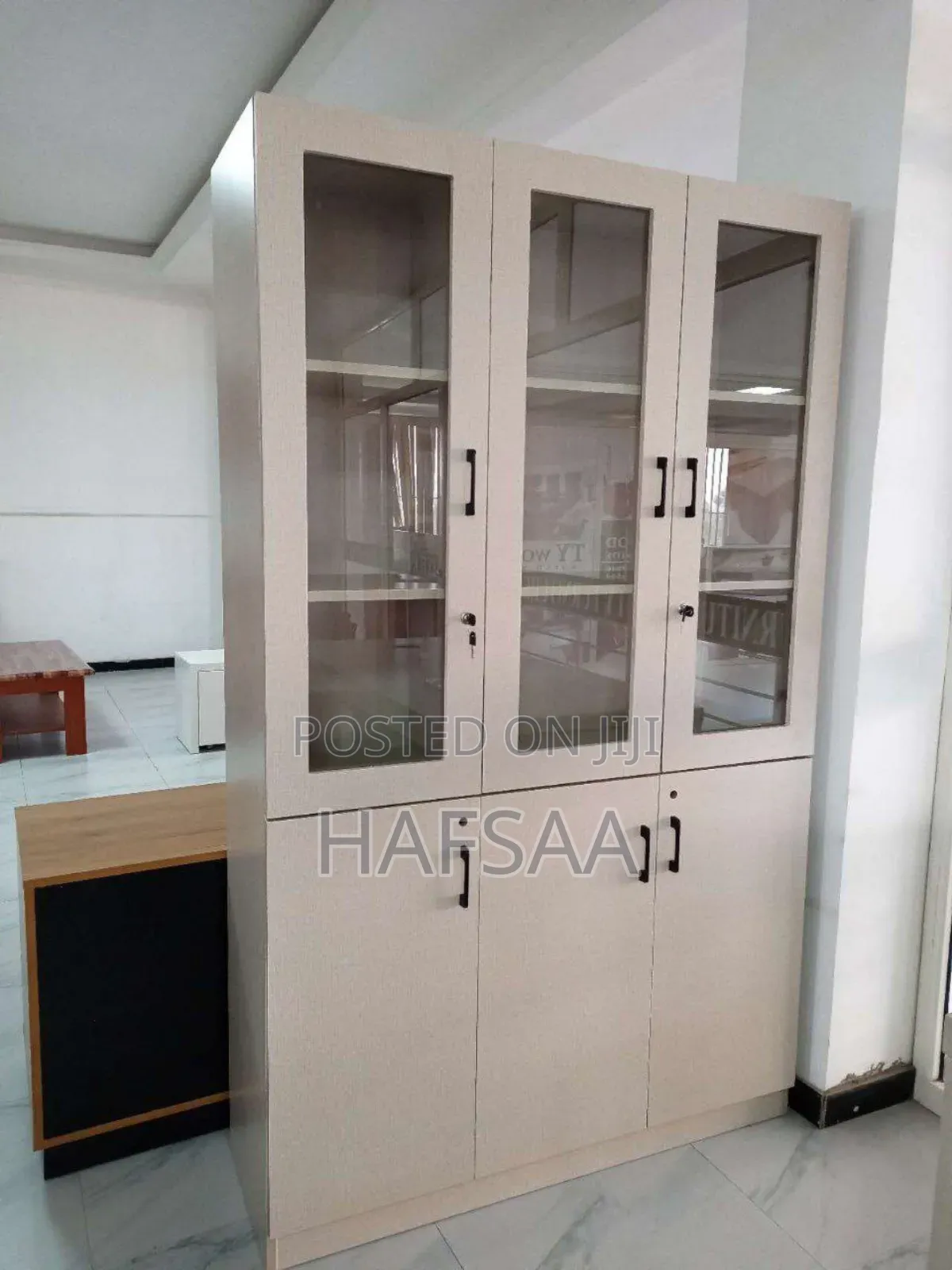 Book Shelf 3 Door for Office