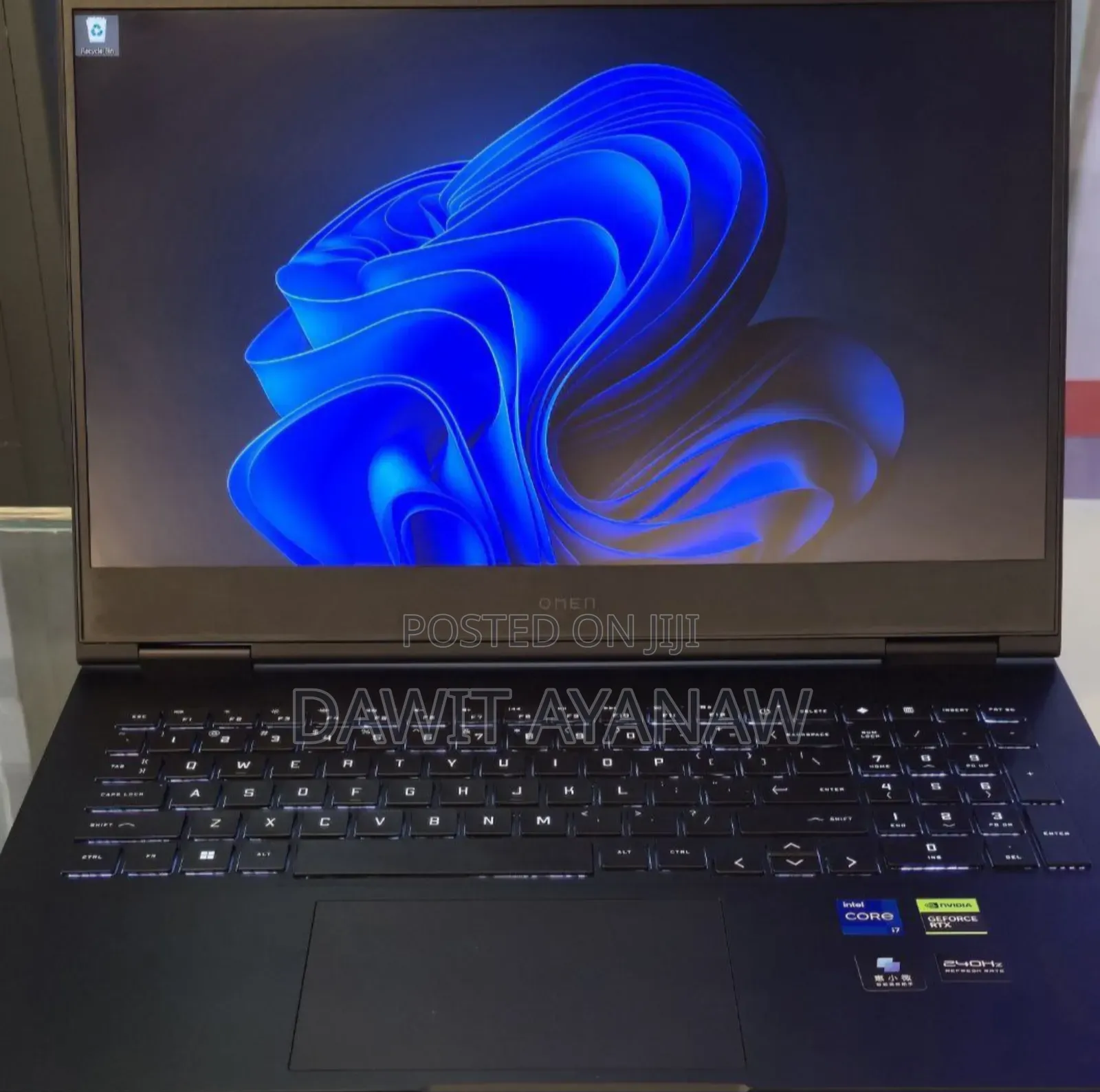 New Laptop HP Omen 16 16GB Intel Core I7 SSD 2T