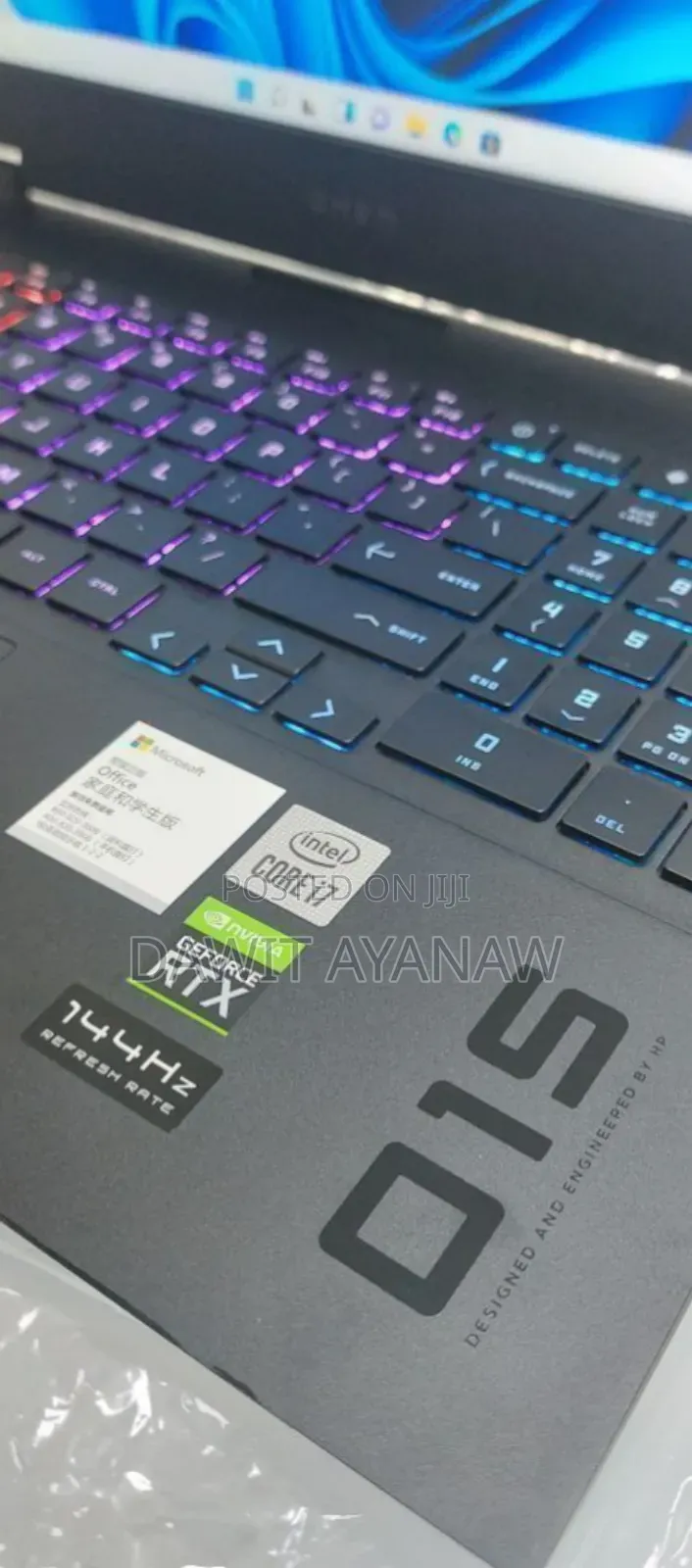 New Laptop HP Omen 16 16GB Intel Core I7 SSD 512GB