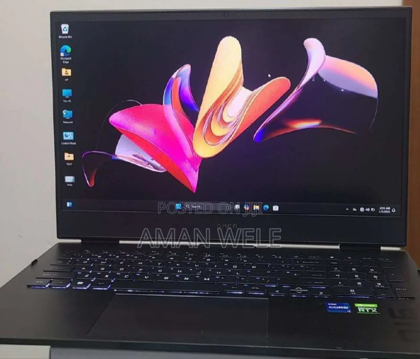 New Laptop HP Omen 16 16GB Intel Core I7 SSD 512GB