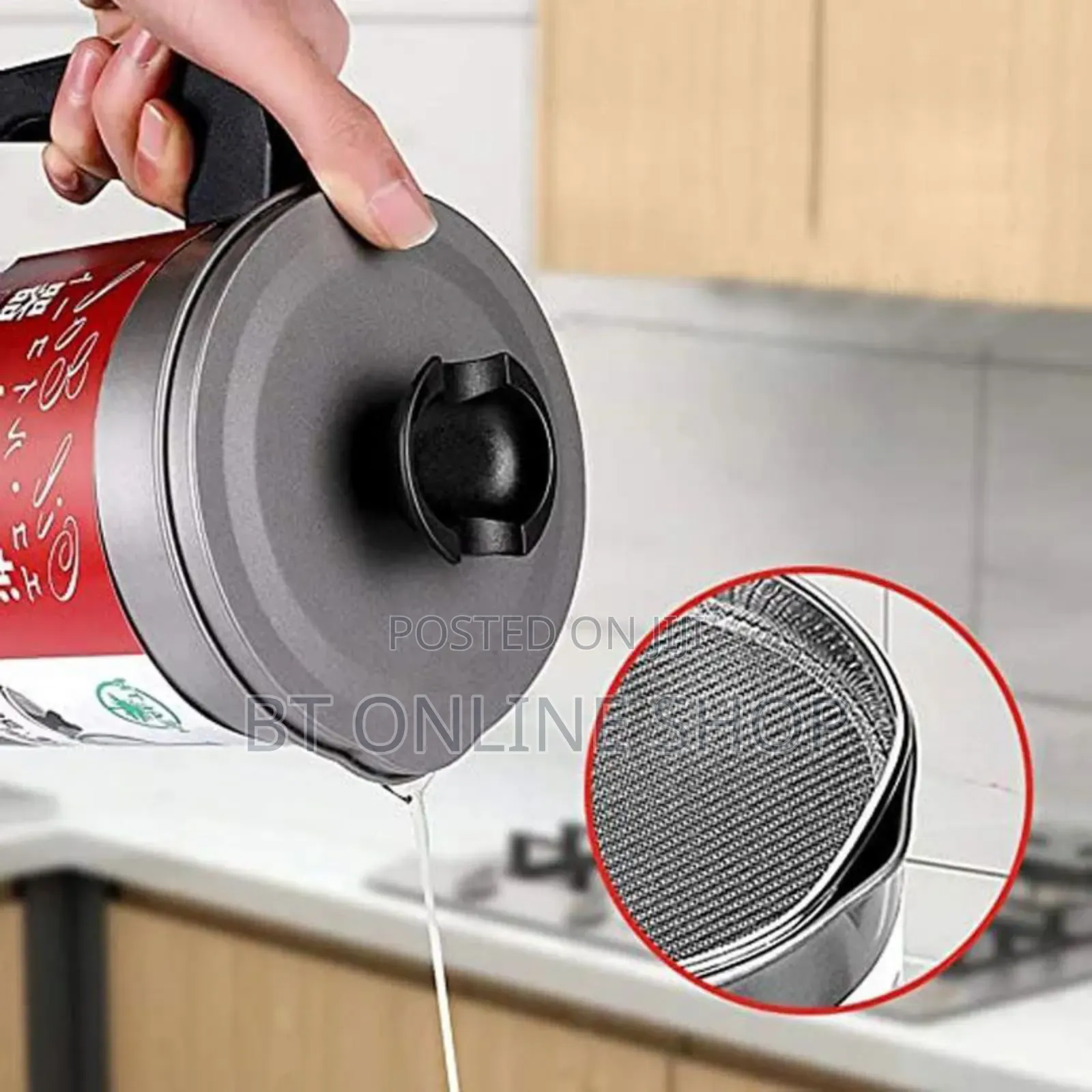 Stainless Steel Oil Filter Pot