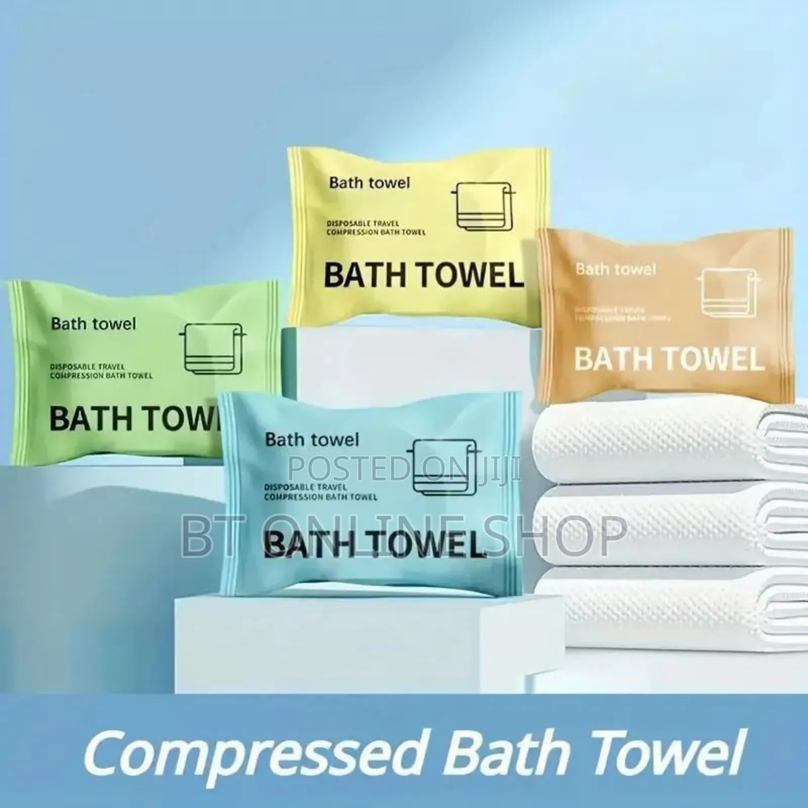 Compressed Bath Towel