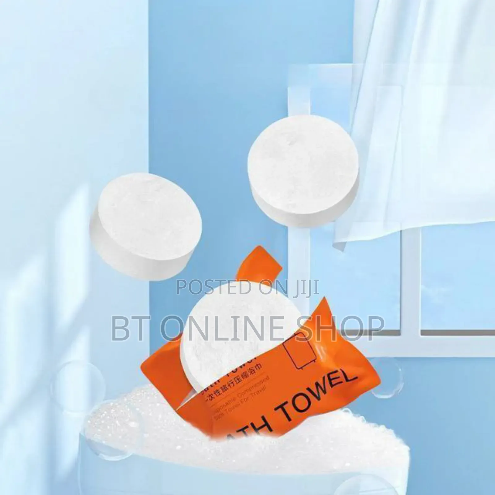 Compressed Bath Towel