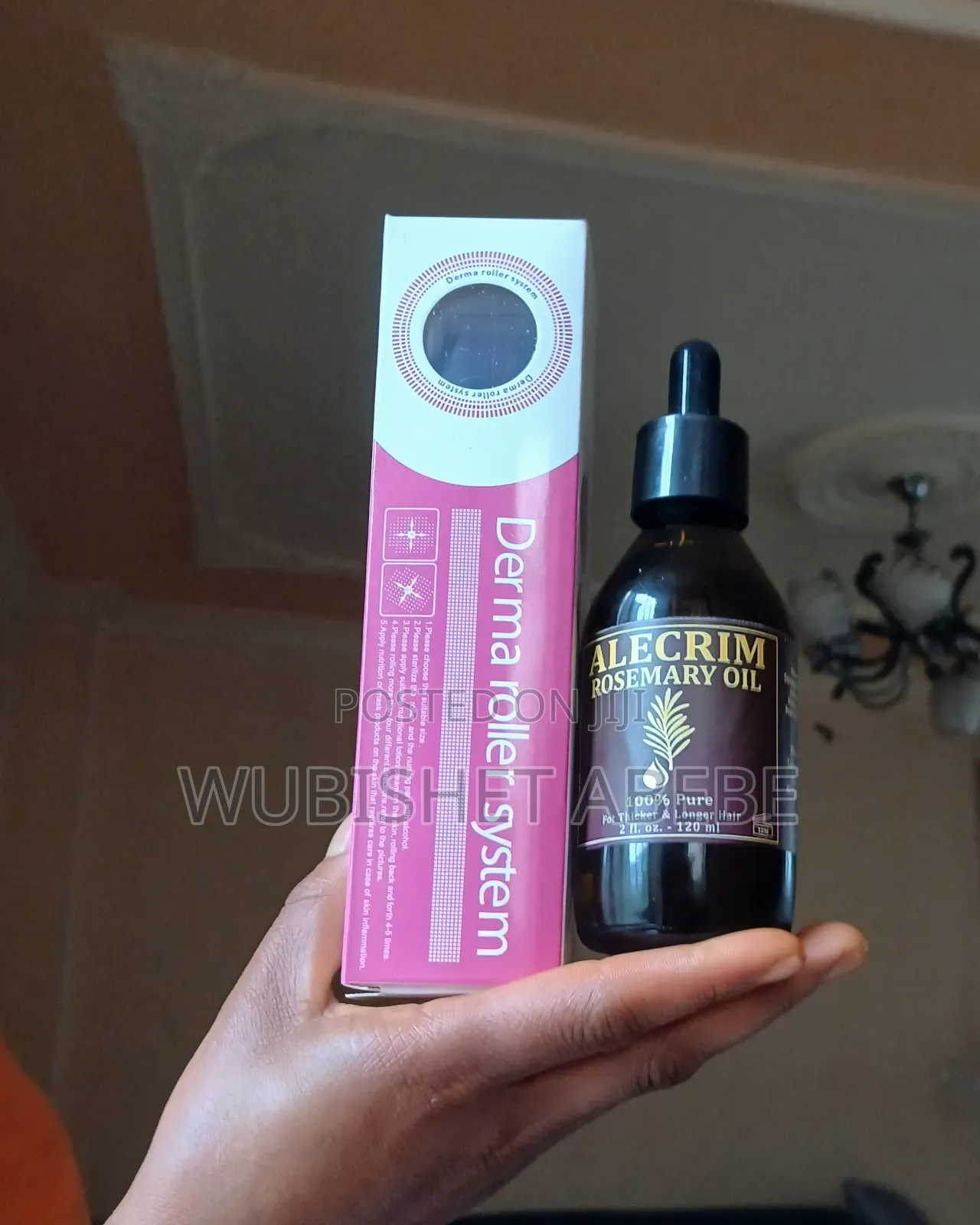 Alecrim Hair Oil and Derma Roller