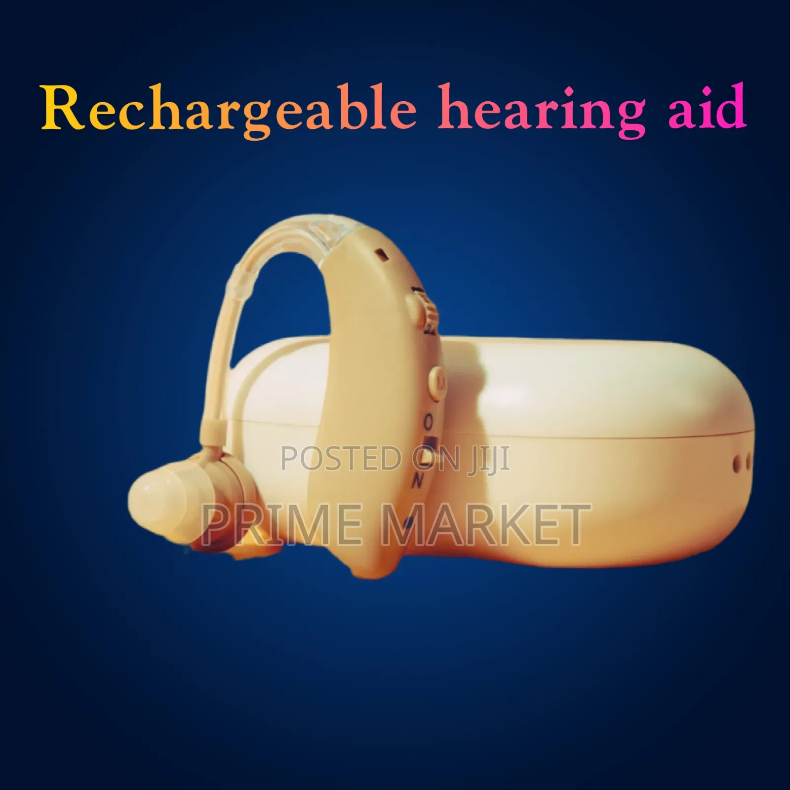 ባለቻርጅ የጆሮ የማዳመጫ መርጃ